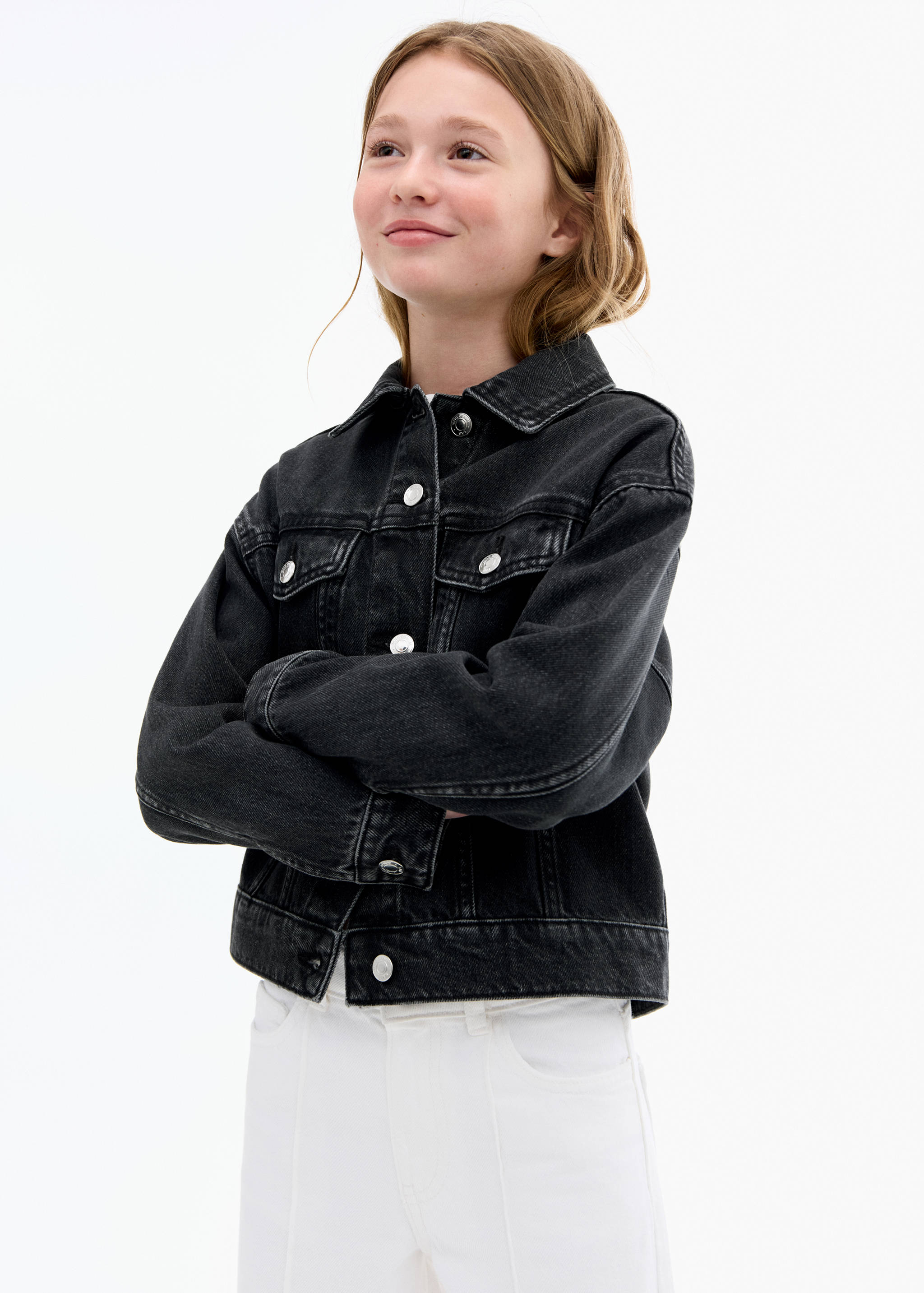 Basic denim jacket - Medium plane