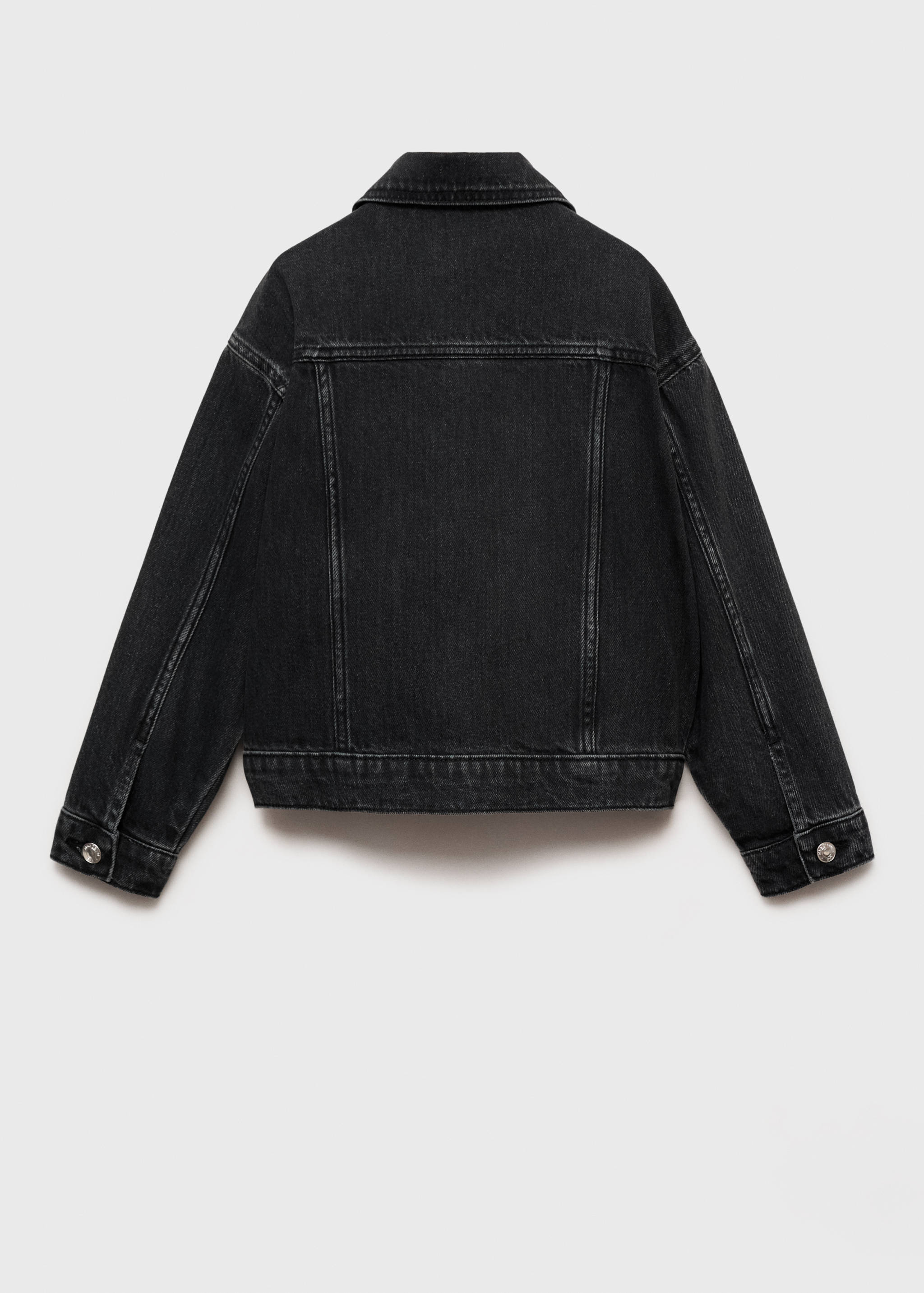 Basic denim jacket - Reverse of the article