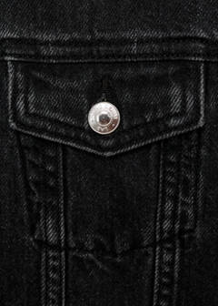 Basic denim jacket — Black denim 7
