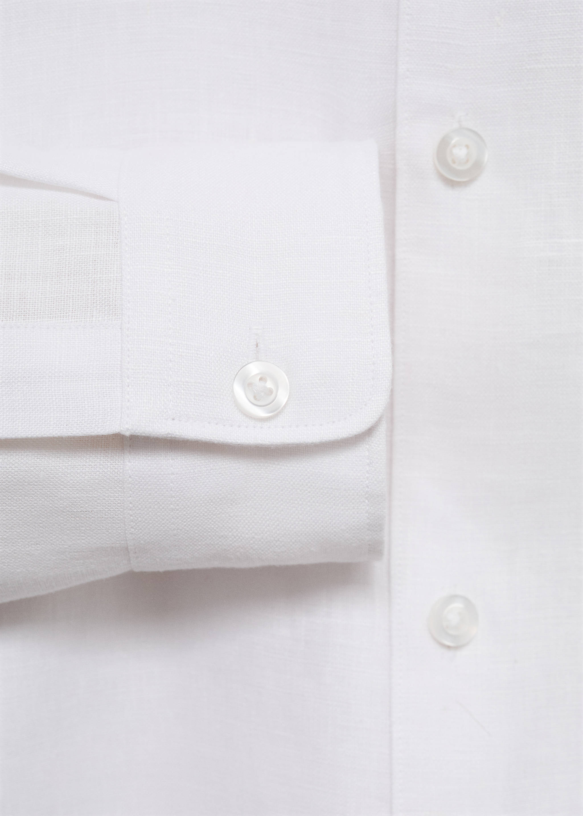 100% linen shirt with pocket - Details of the article 8