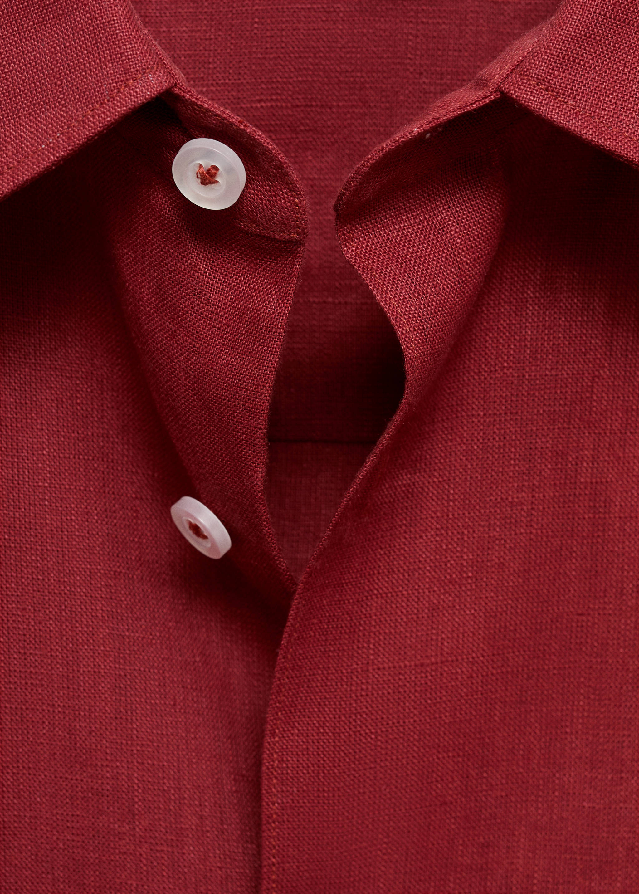 100% linen shirt with pocket - Details of the article 8