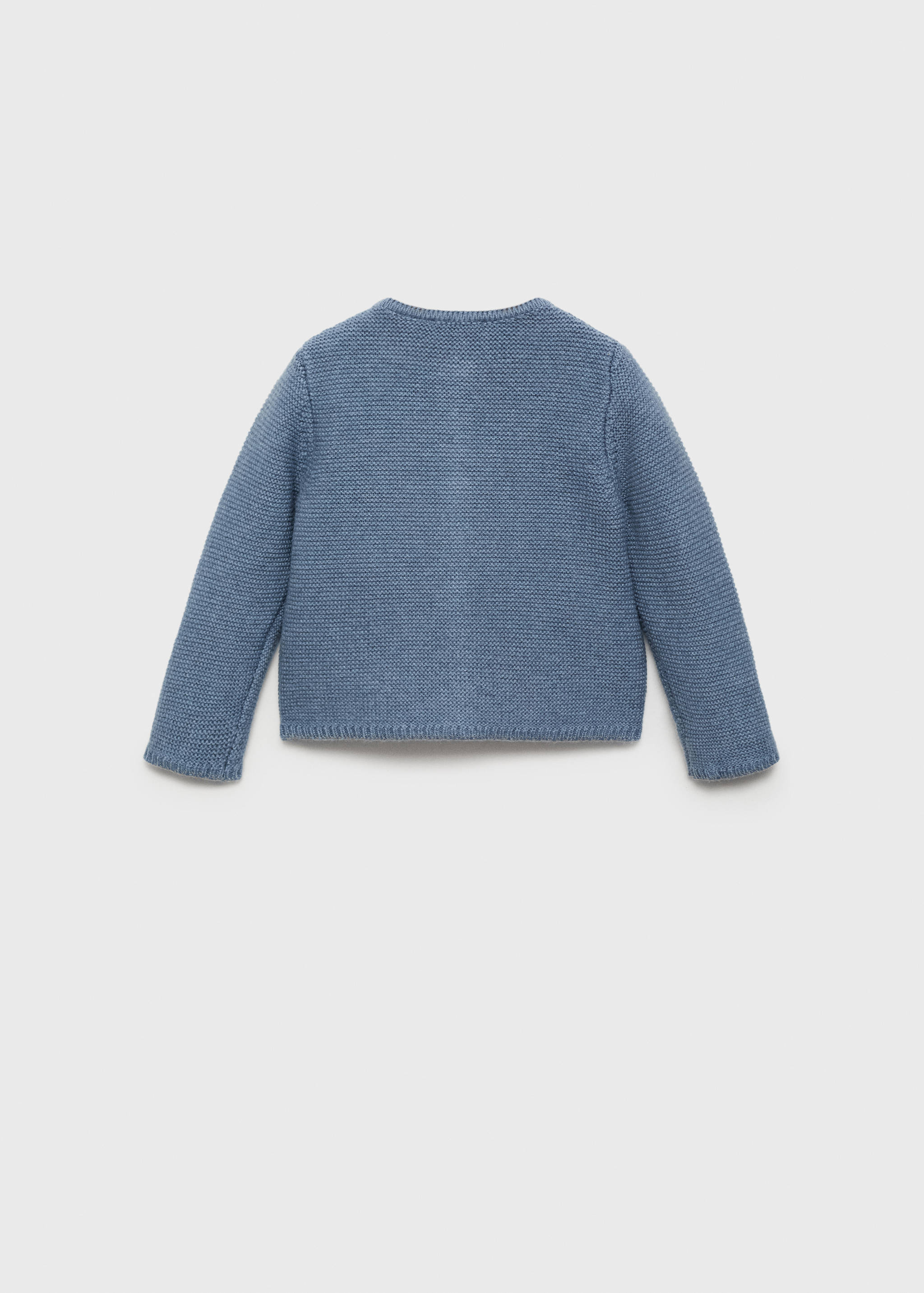 Cárdigan punto botones - Reverso del artículo