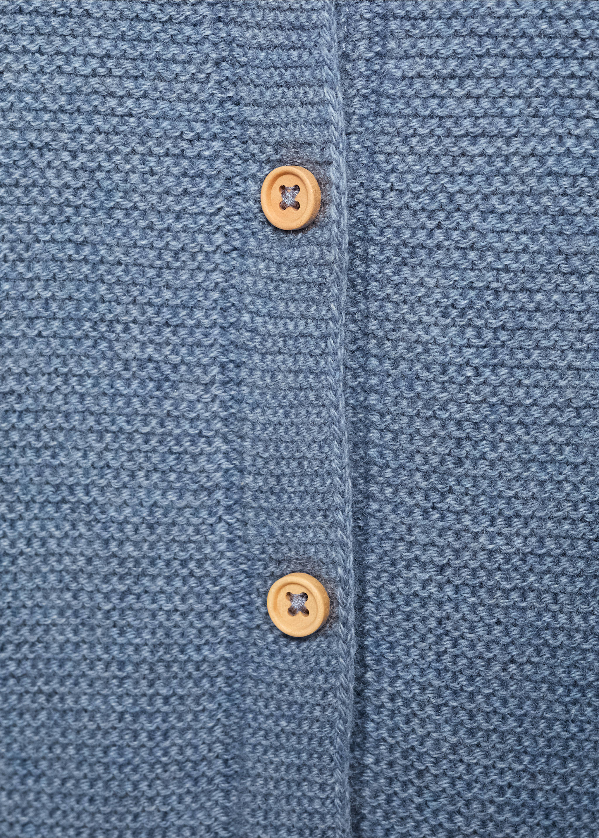 Cárdigan punto botones - Detalle del artículo 0, Azul. Ref: 17072914-00.