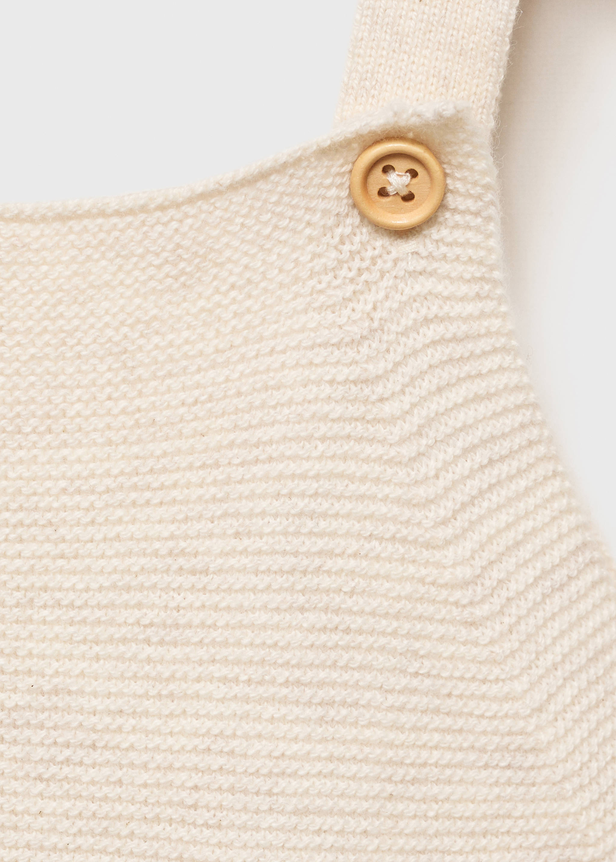 Long knitted dungarees - Details of the article 8
