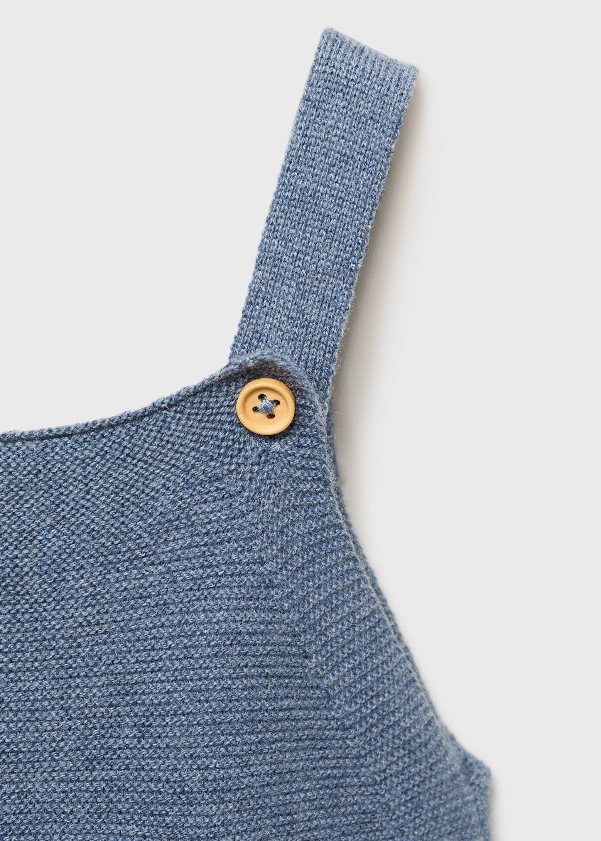Long knitted dungarees - Details of the article 8