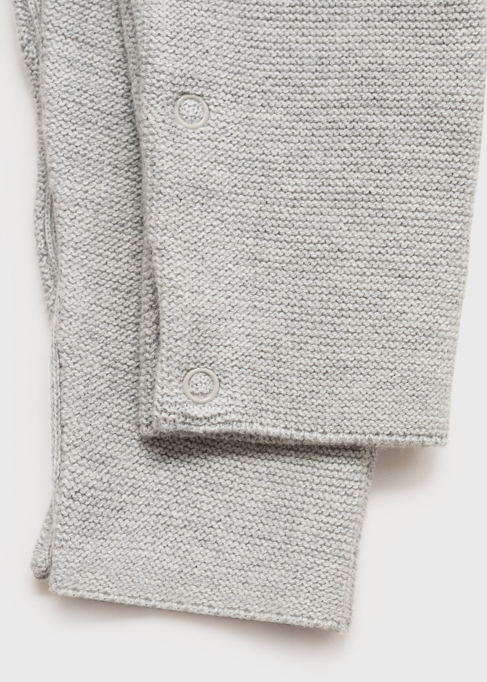 Long knitted dungarees - Details of the article 8