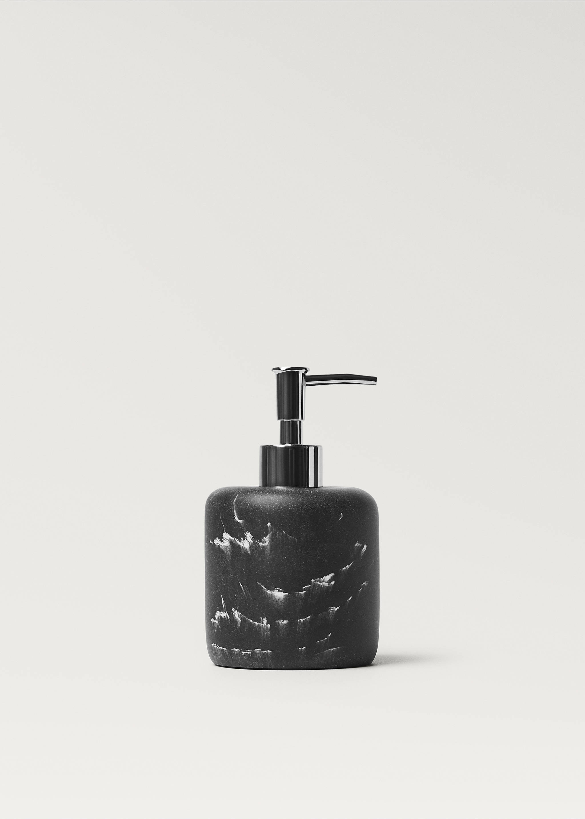 Marble-effect dispenser - Article without model, Black. Ref: 17072920-00.