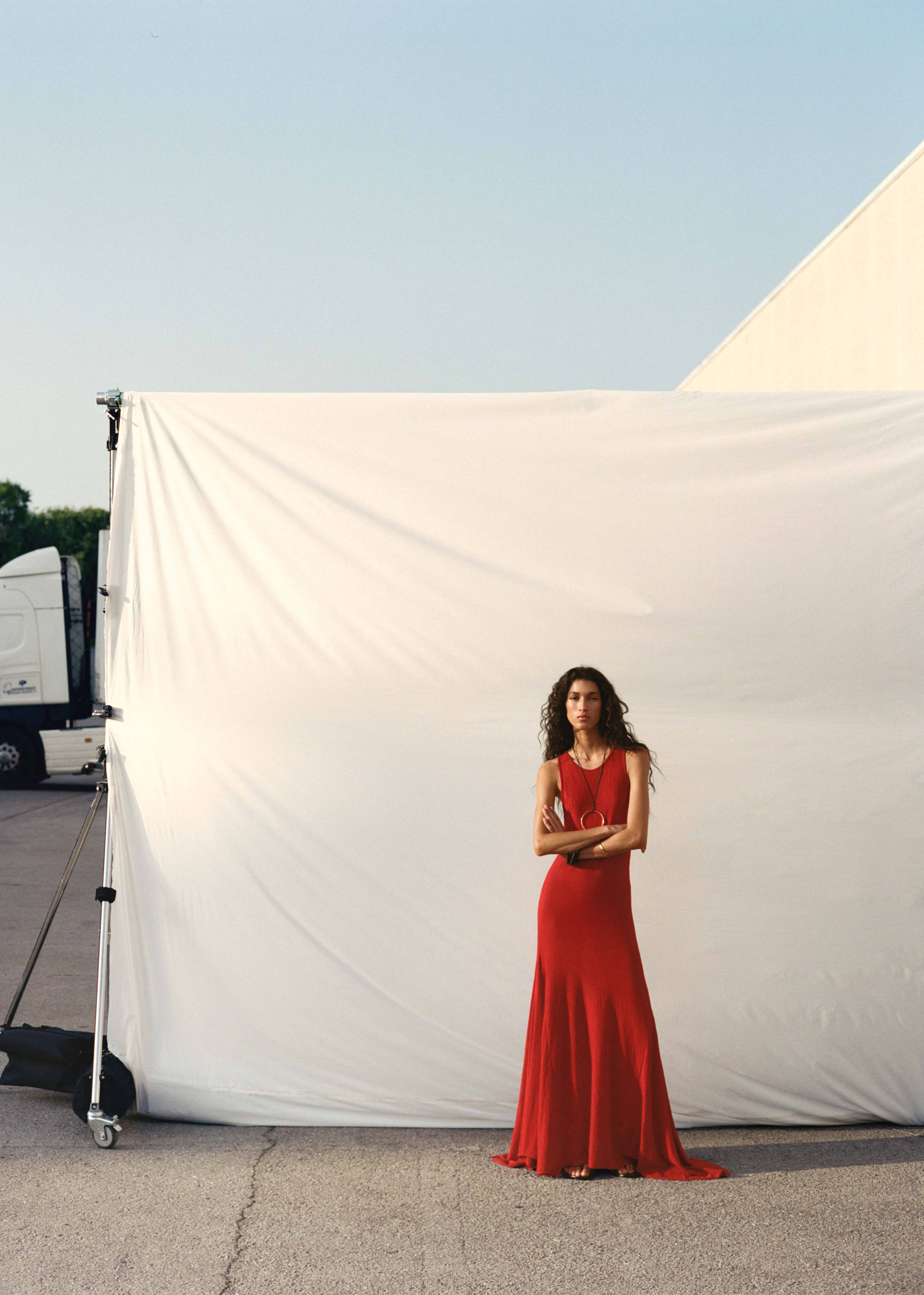 Robe en maille bas asymétrique - Détail de l'article 9