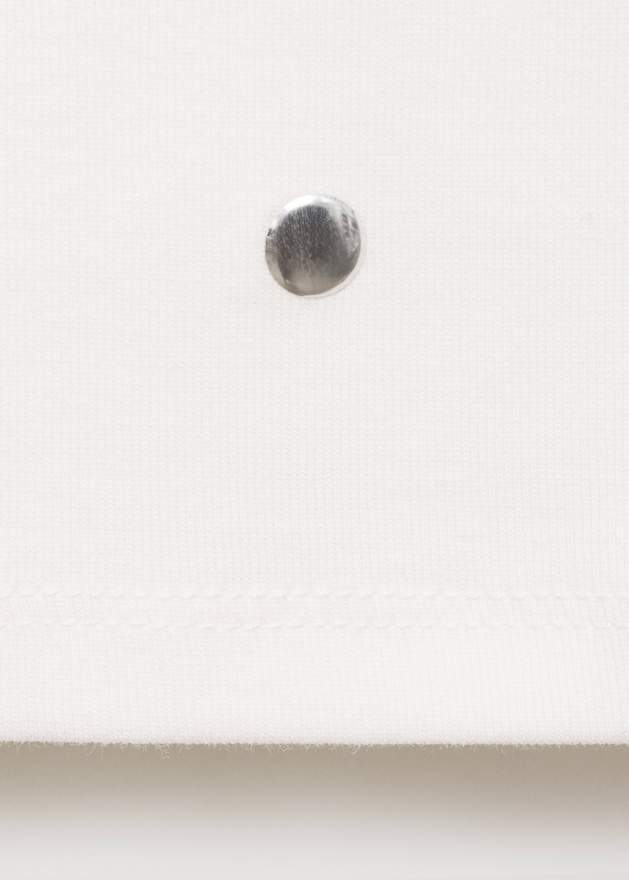 Cotton studded top - Details of the article 0