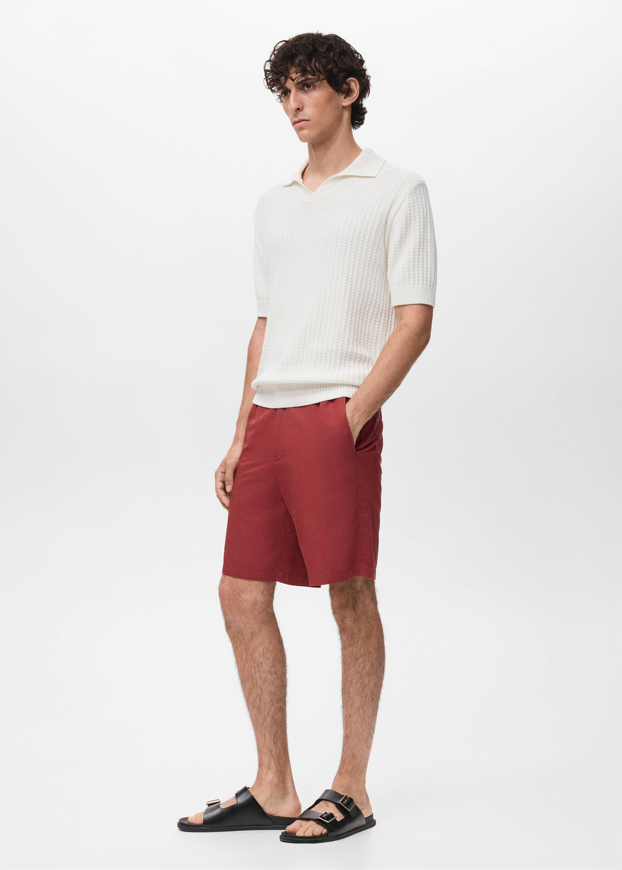 Polo 100% algodón punto estructura - Detalle del artículo 2