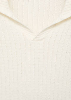 100% cotton knitted polo structure — Off White 7