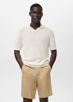 100% cotton knitted polo structure — Off White 9