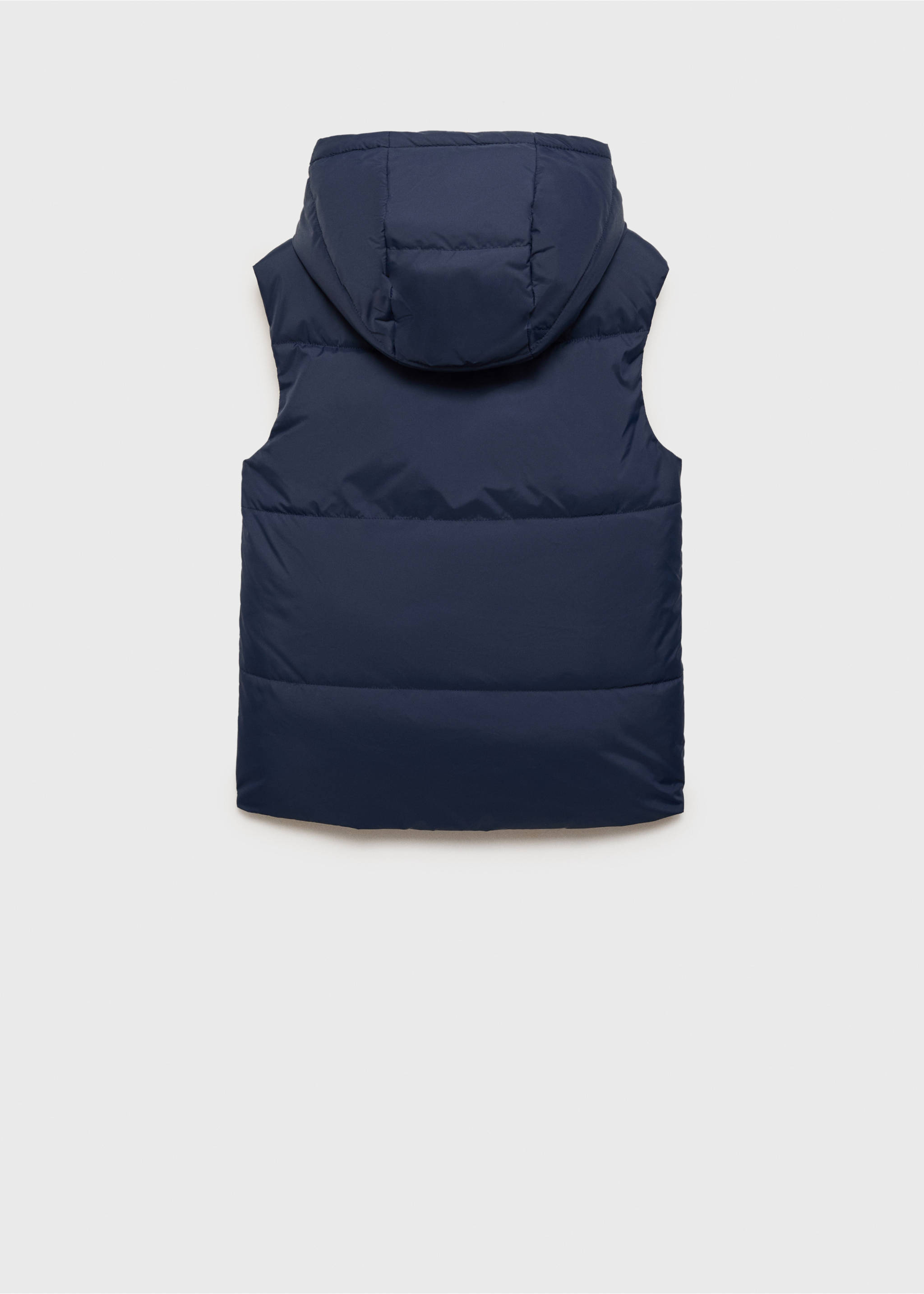 Waterproof reversible gilet - Reverse of the article, Navy. Ref: 17073270-00.