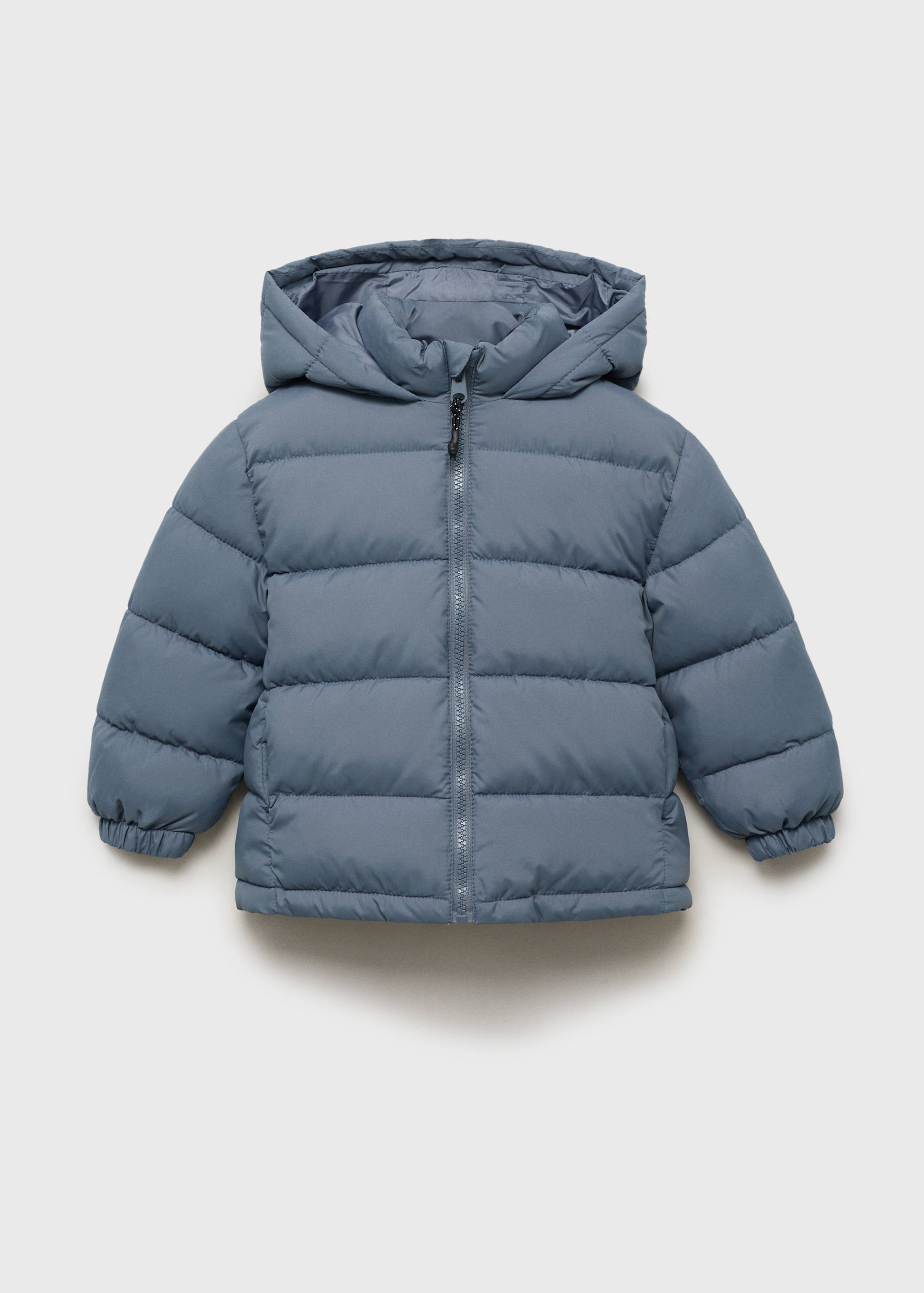 Hooded liner quilted coat - Article without model