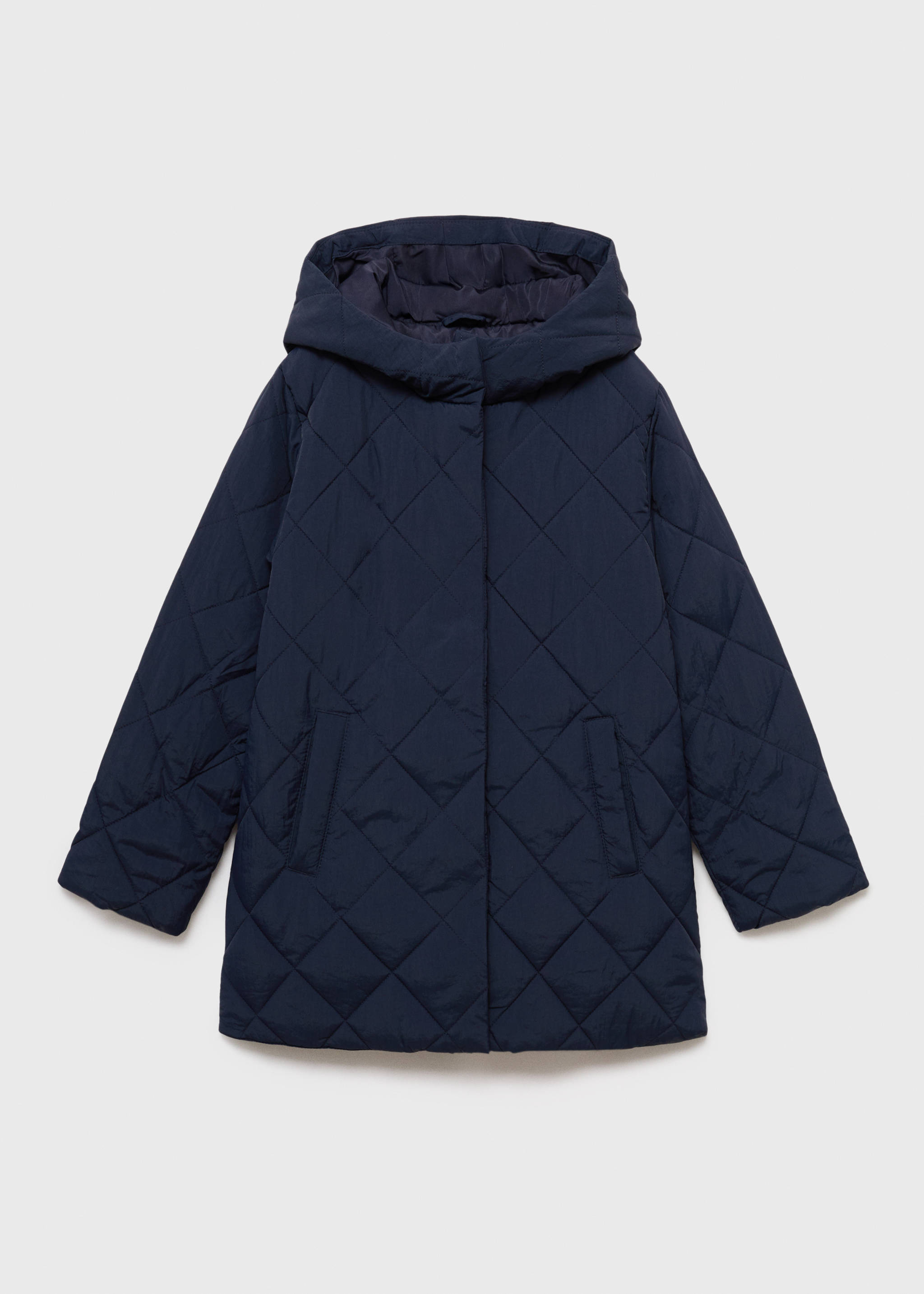 Anorak trapuntato rombi - Articolo senza modello