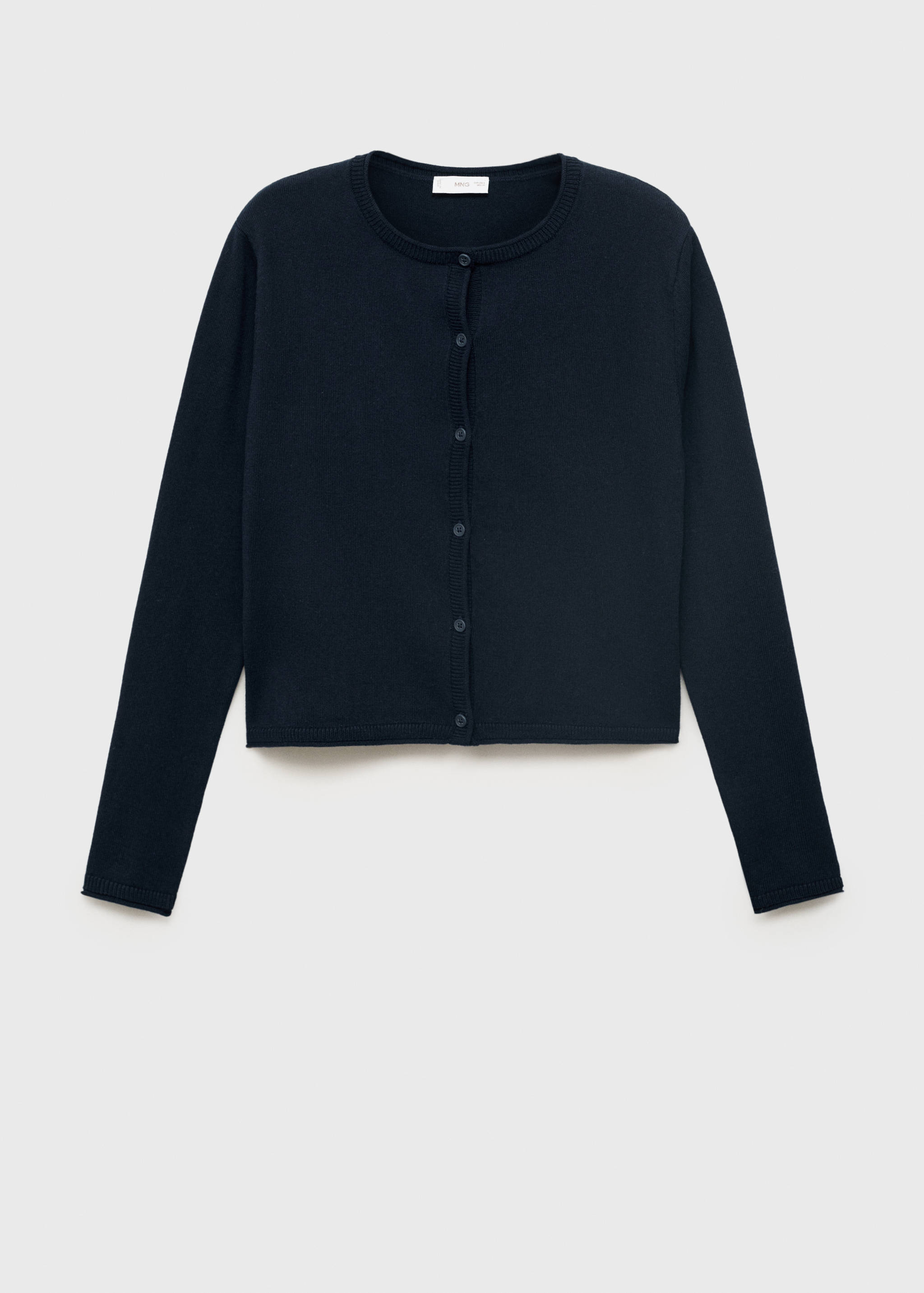 Knitted button cardigan - Article without model