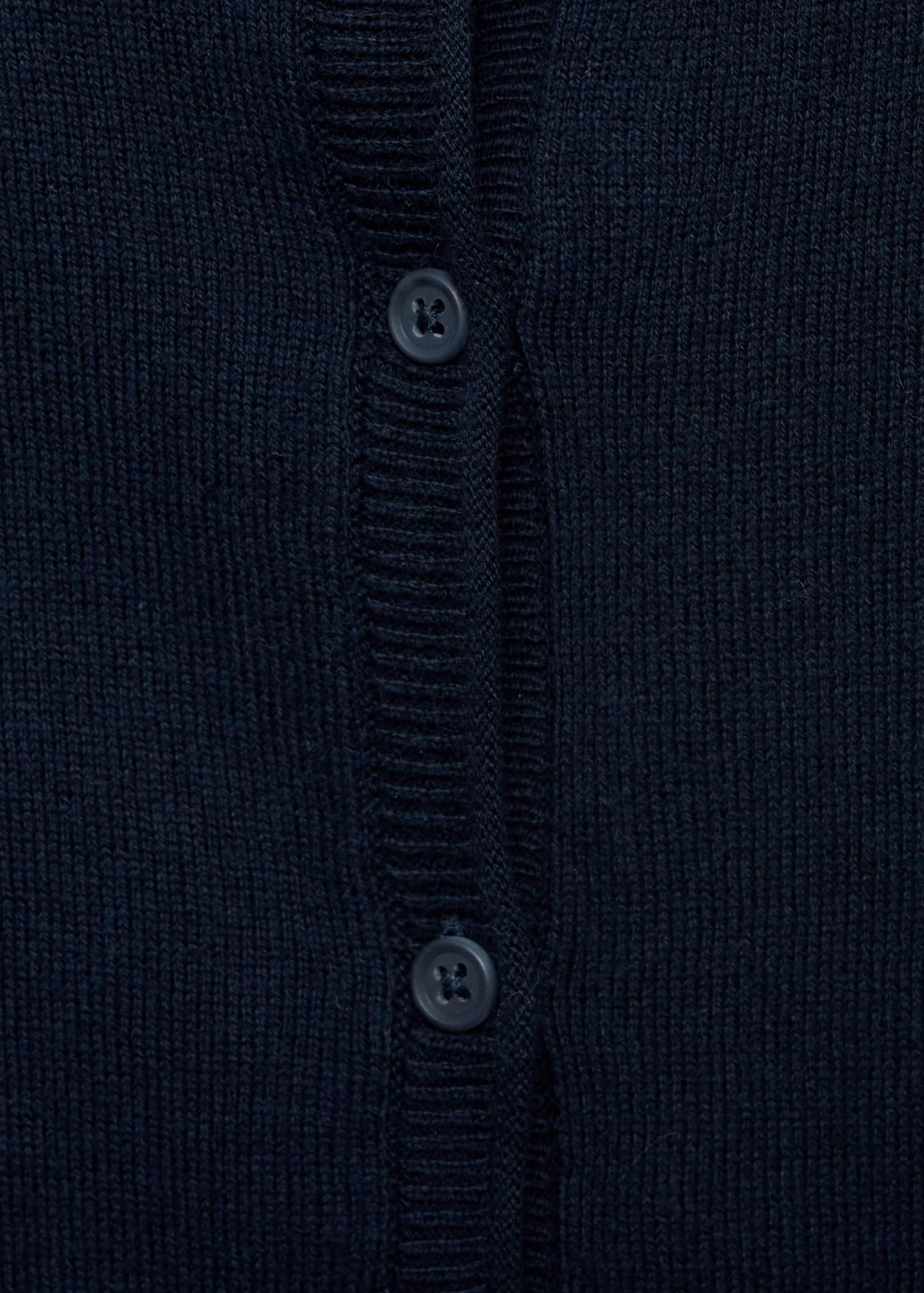 Knitted button cardigan - Details of the article 8