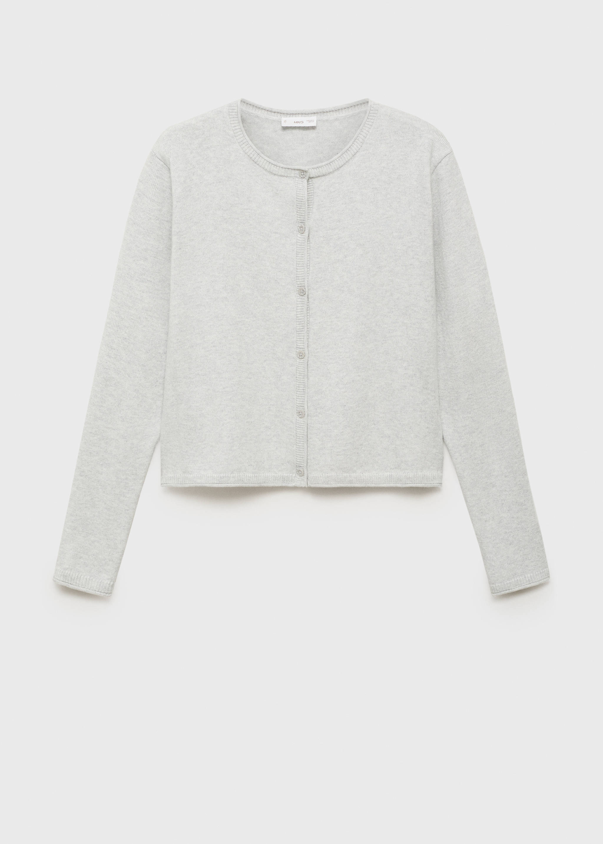 Knitted button cardigan - Article without model