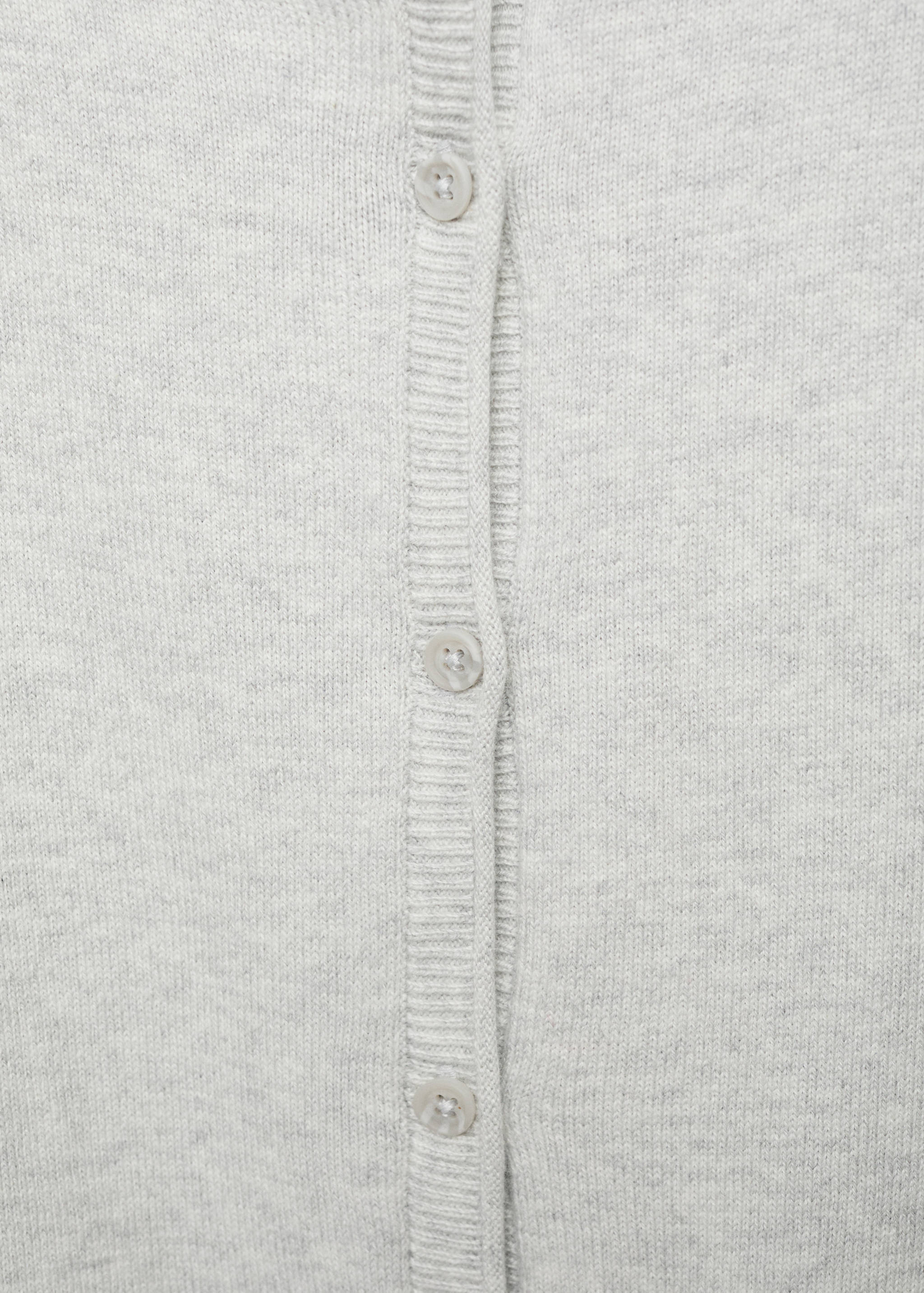 Knitted button cardigan - Details of the article 0