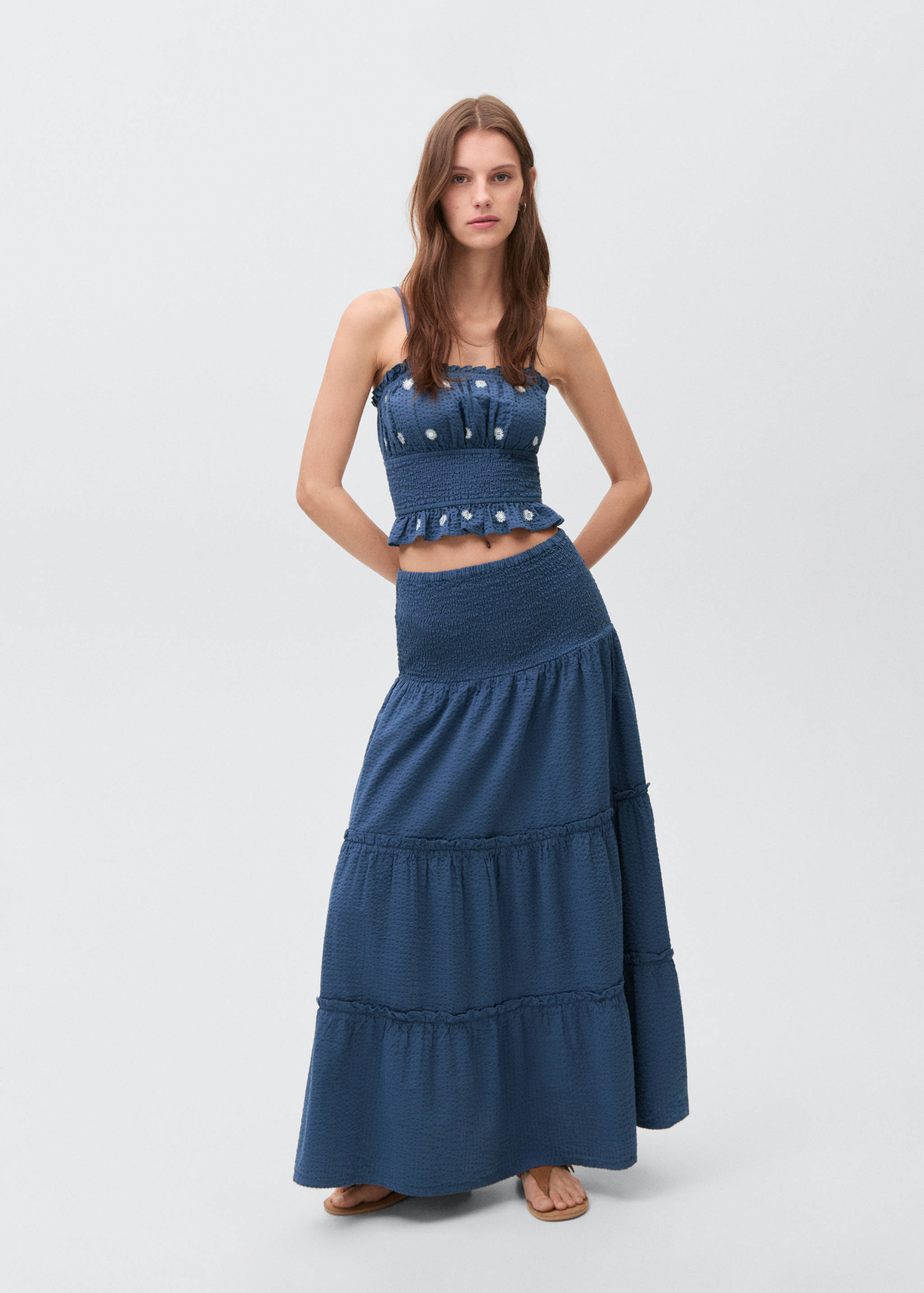 Fodros, hosszú szoknya - A termék adatai 2