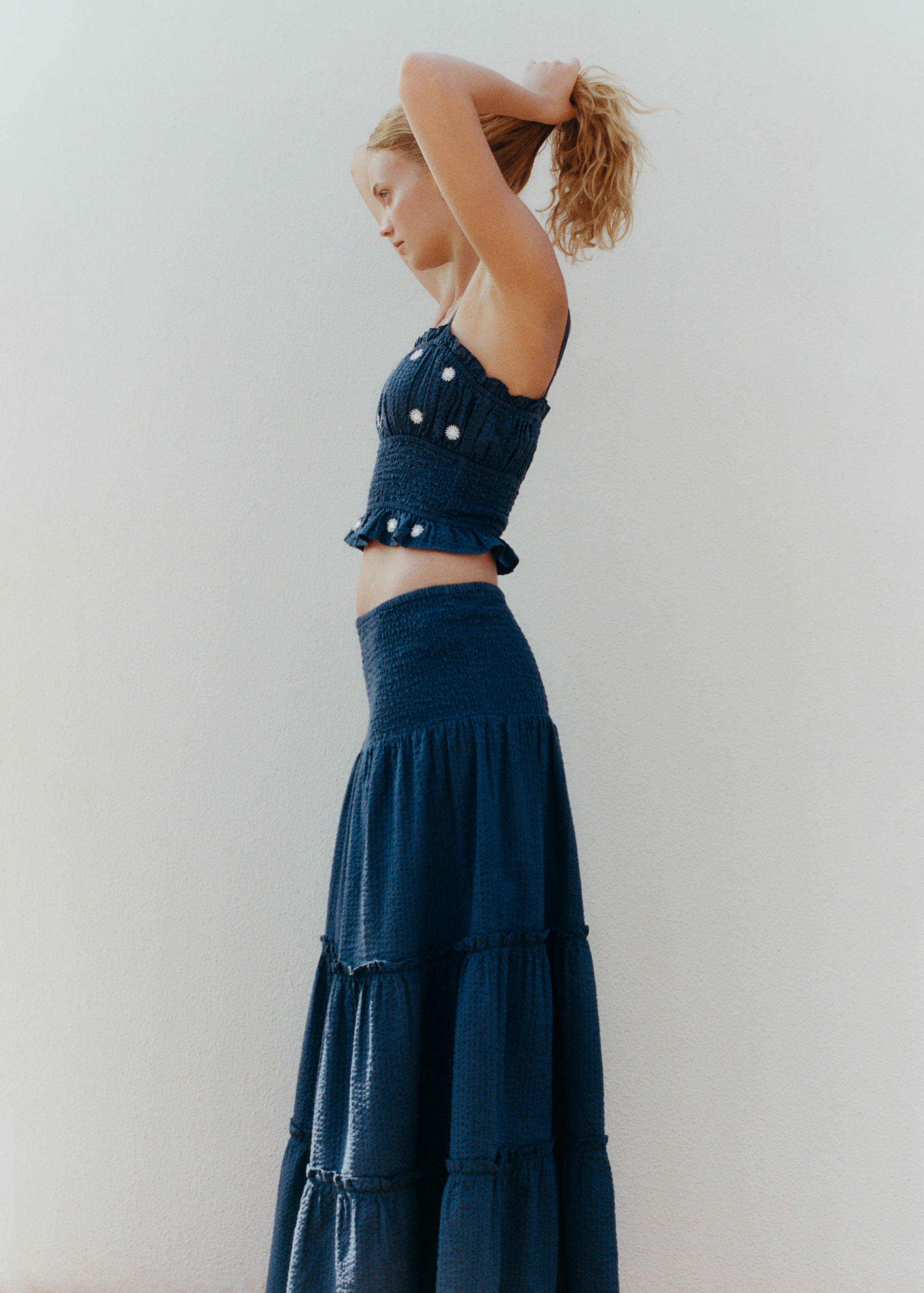 Fodros, hosszú szoknya - A termék adatai 5