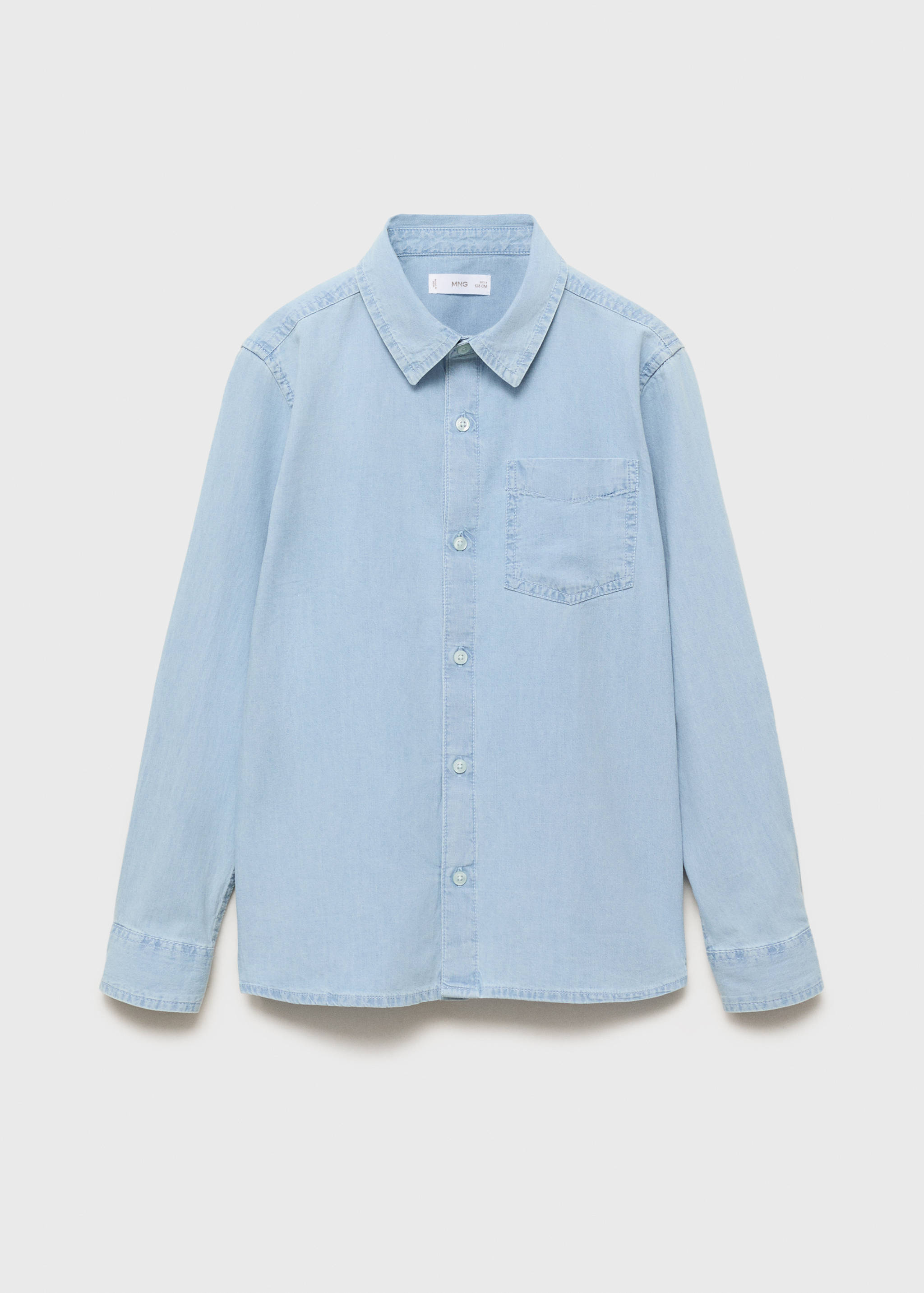 Cotton denim shirt - Article without model