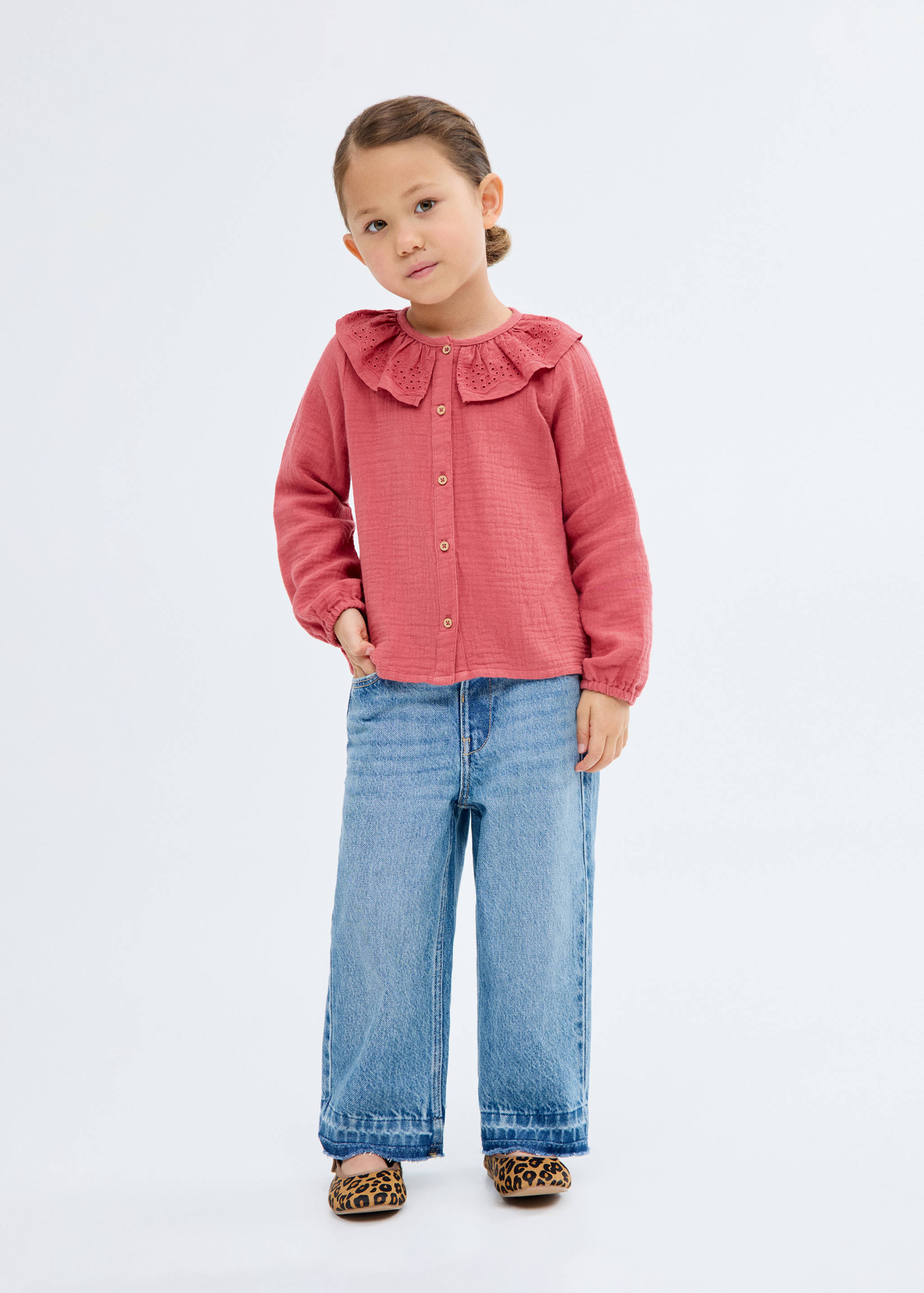 Bambula embroidered blouse - General plane