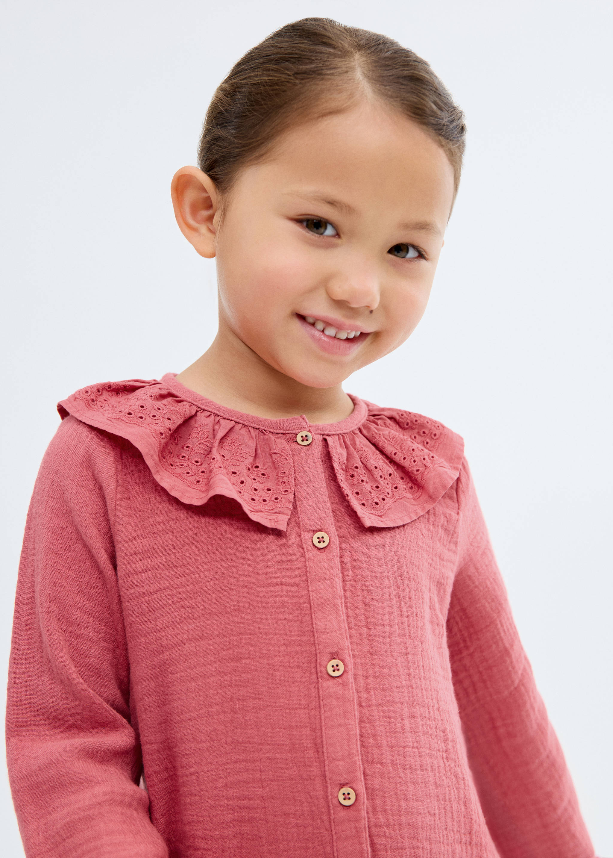 Bambula embroidered blouse - Details of the article 1