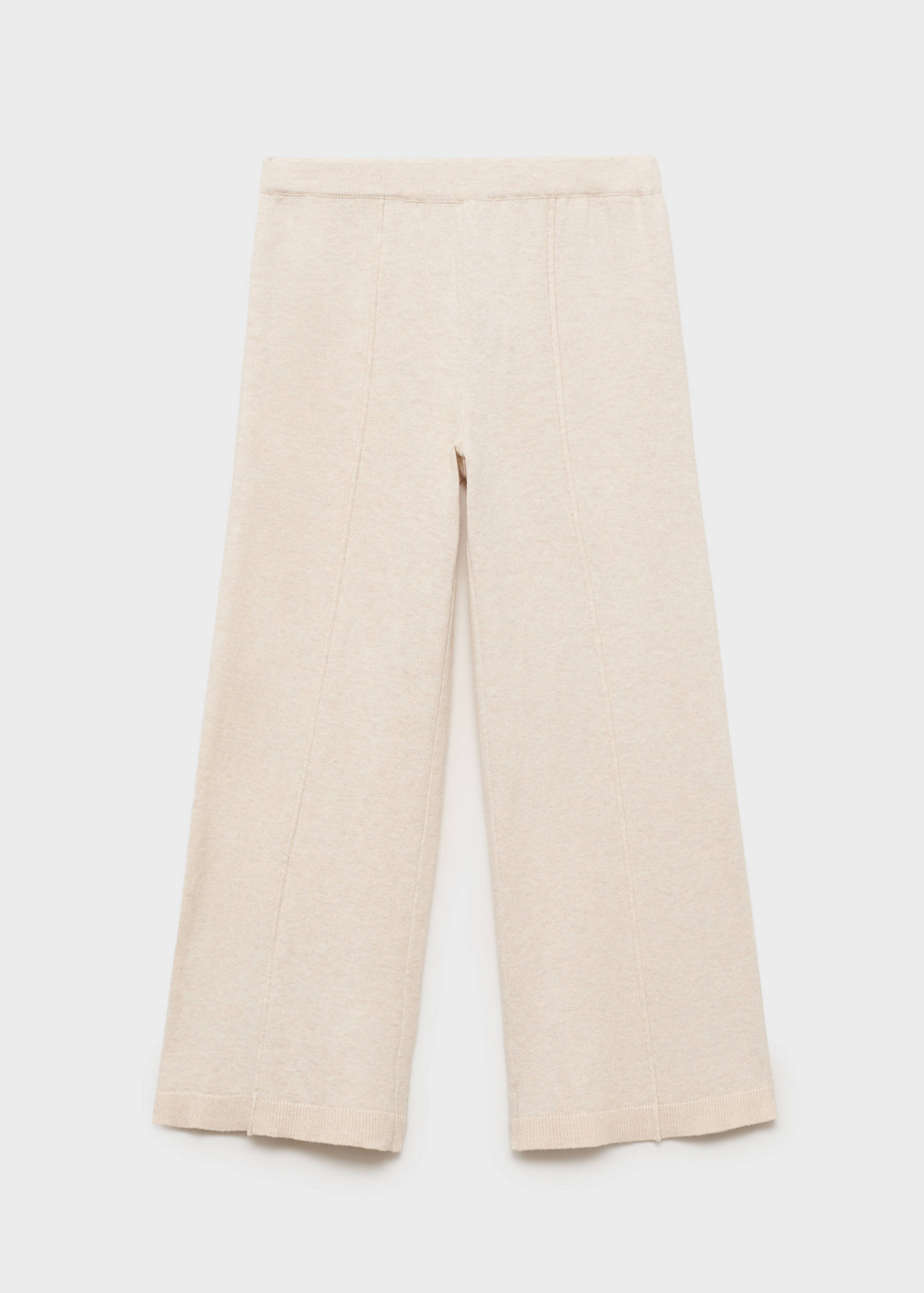 Straight cotton trousers - Article without model