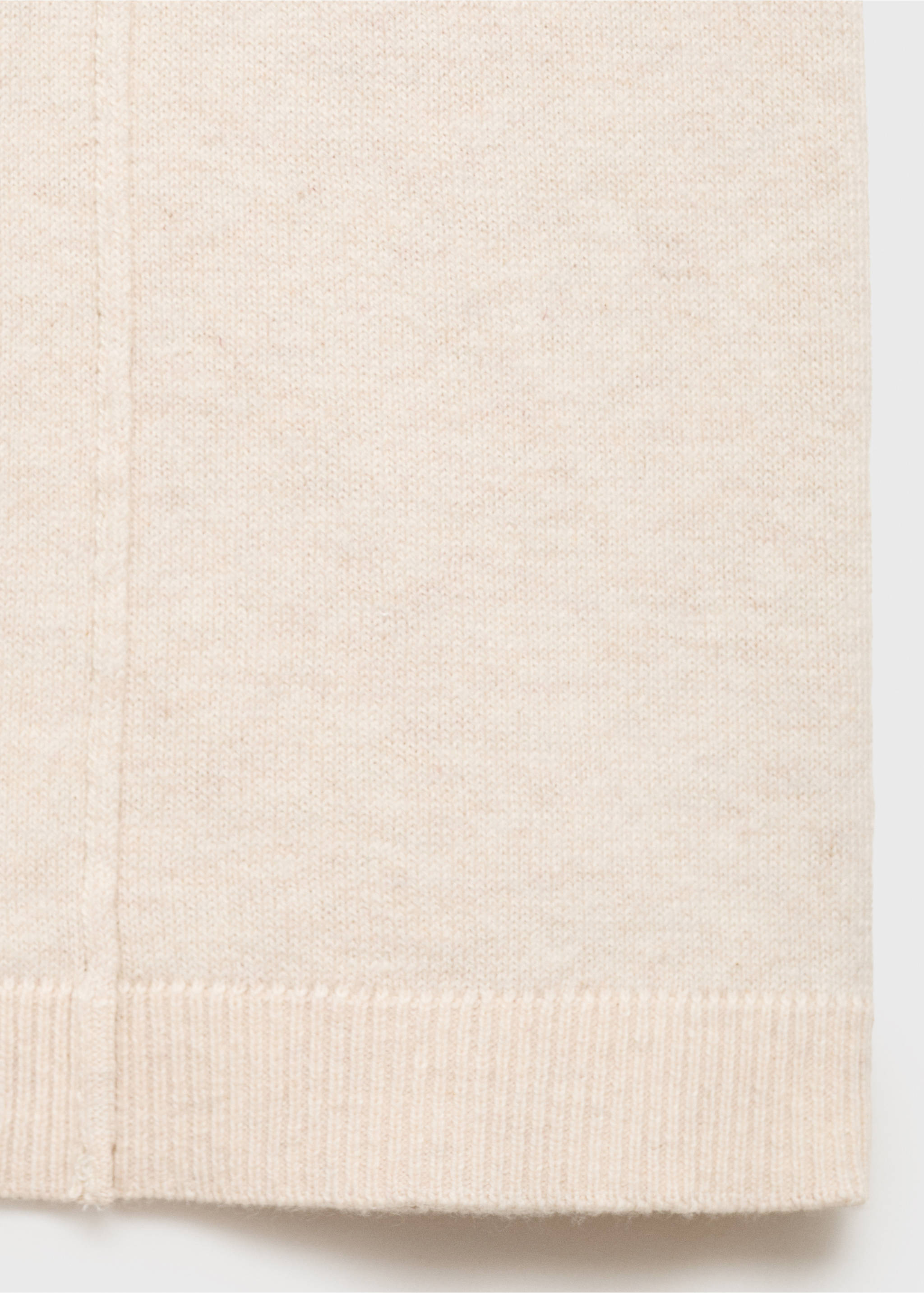 Pantalones algodón rectos - Detalle del artículo 0, Beige. Ref: 17073278-00.