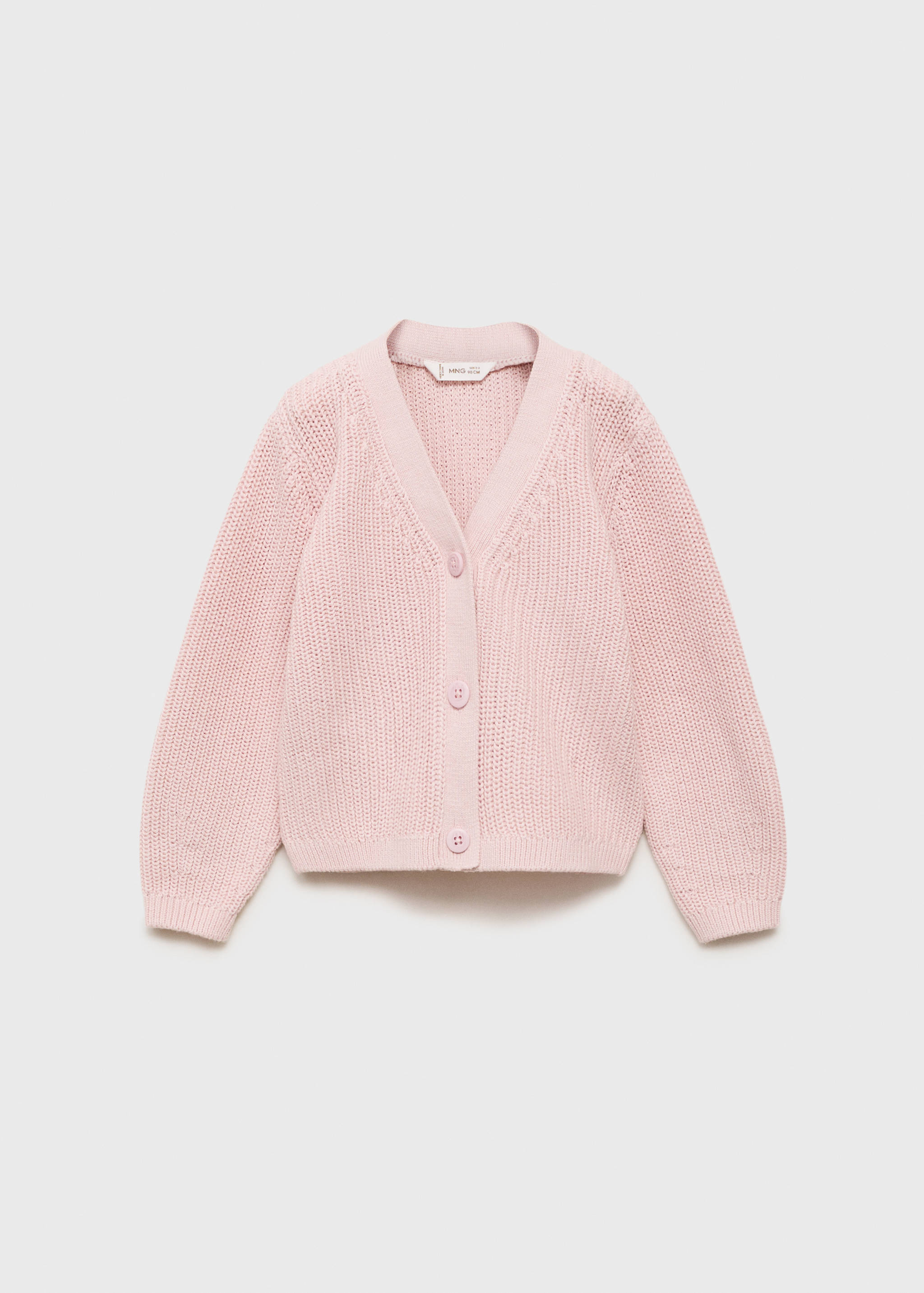 سترة صوفية محبوكة بأزرار - منتج دون نموذج