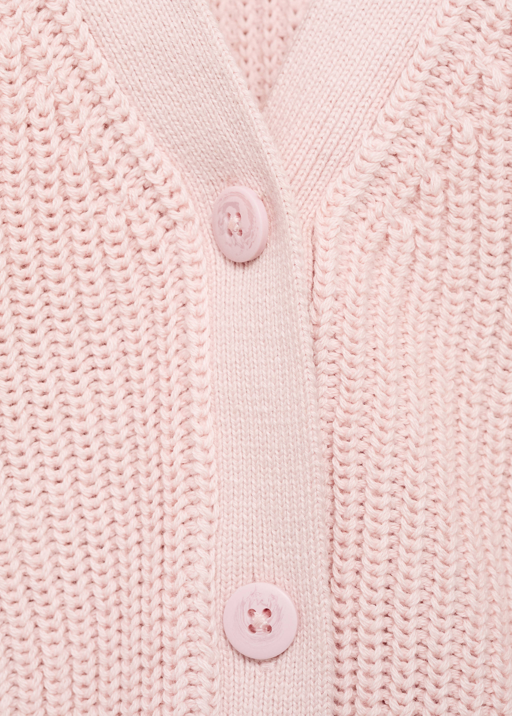 سترة صوفية محبوكة بأزرار - تفاصيل المنتج 8