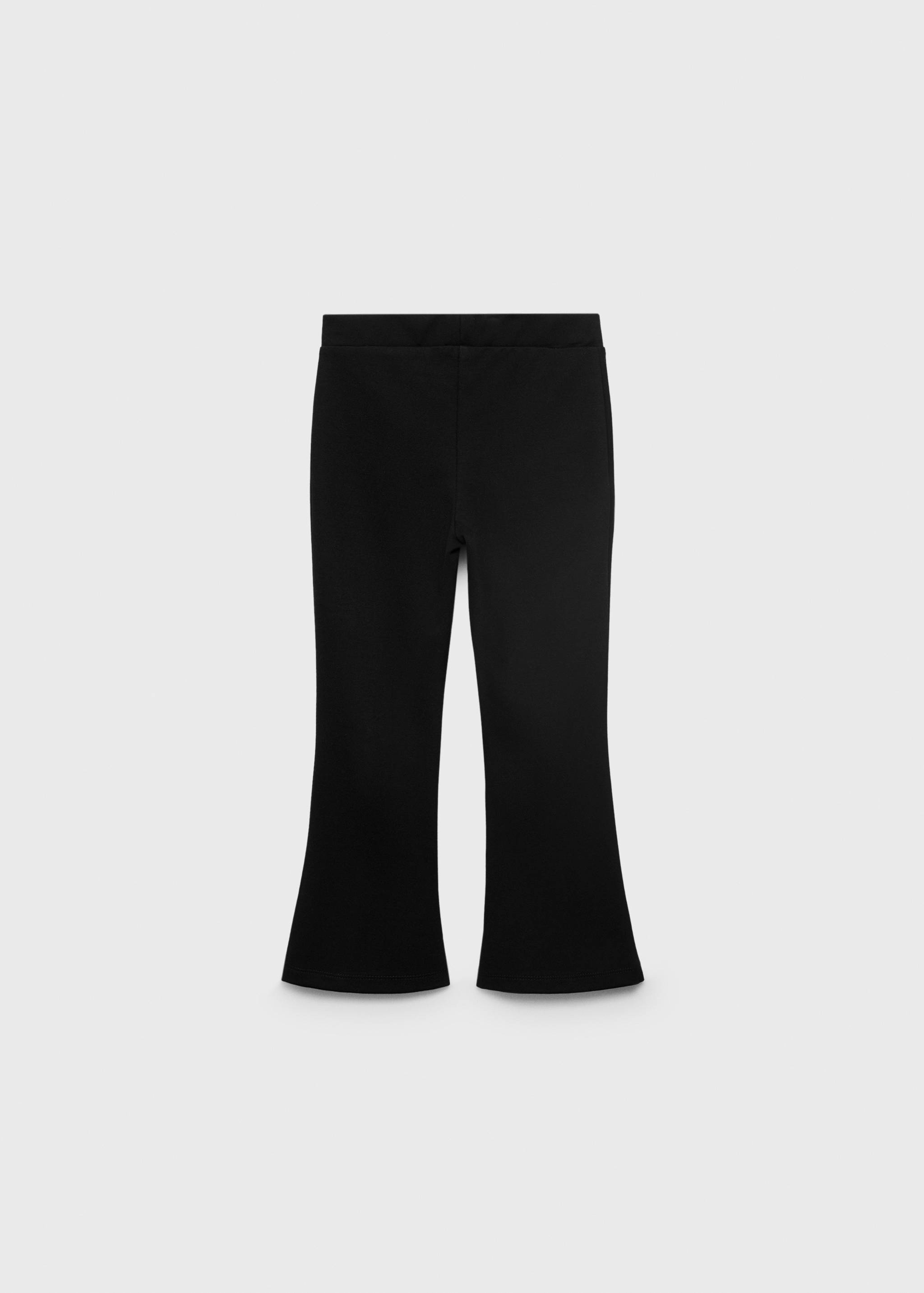 Flared leggings - Reverse of the article