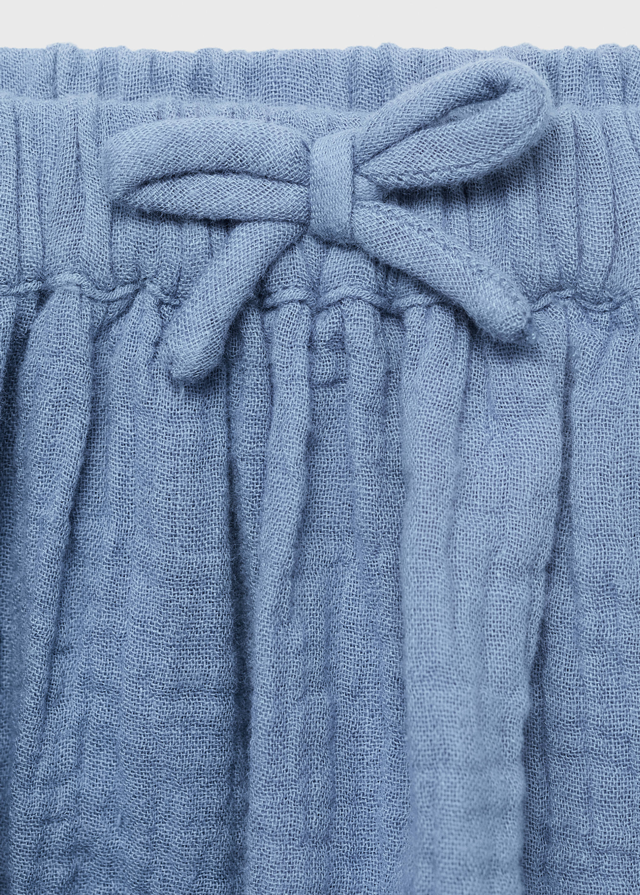 Bow cotton skirt - Details of the article 8