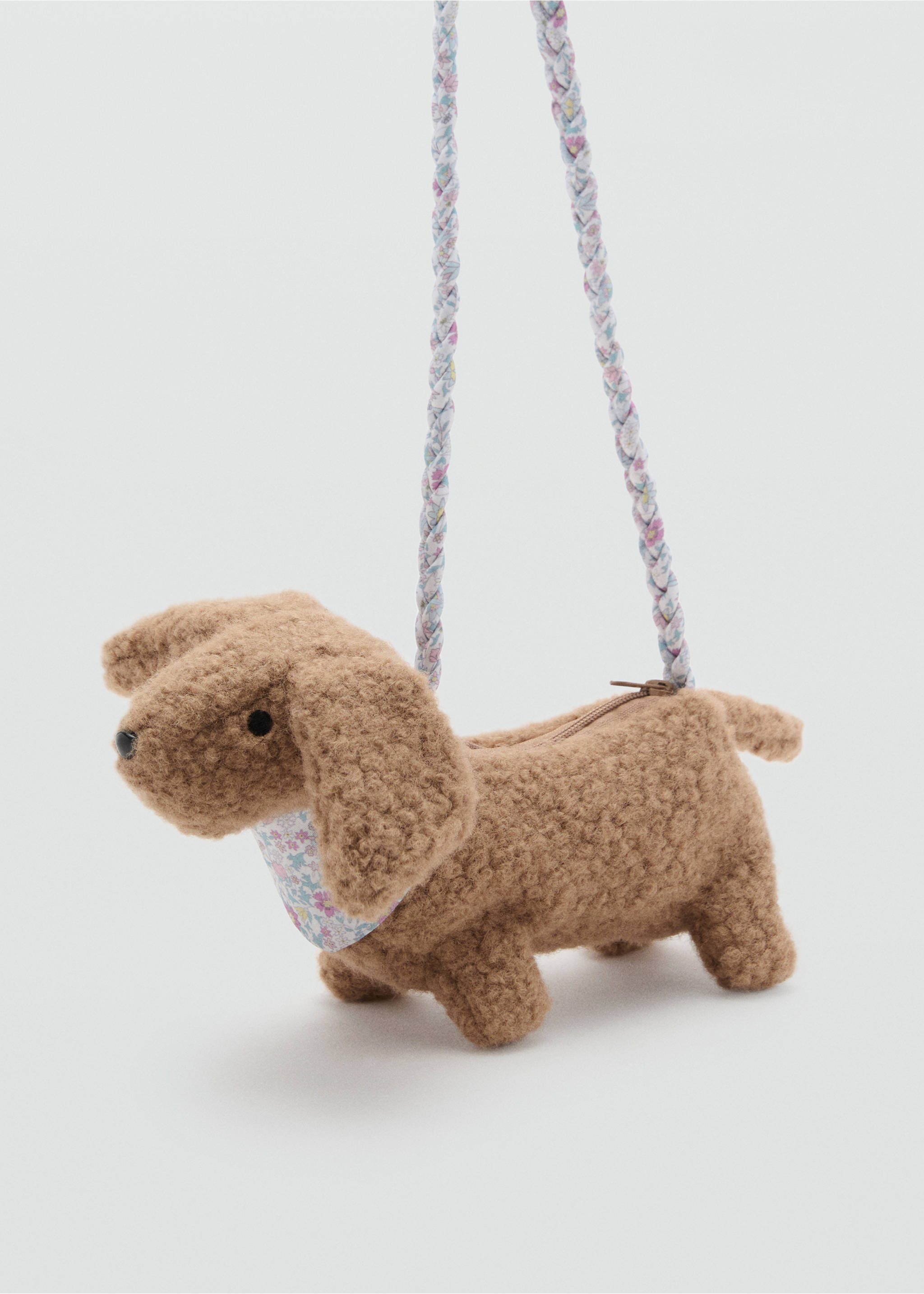 Bolso perrito - Plano medio, Marrón medio. Ref: 17073295-00.