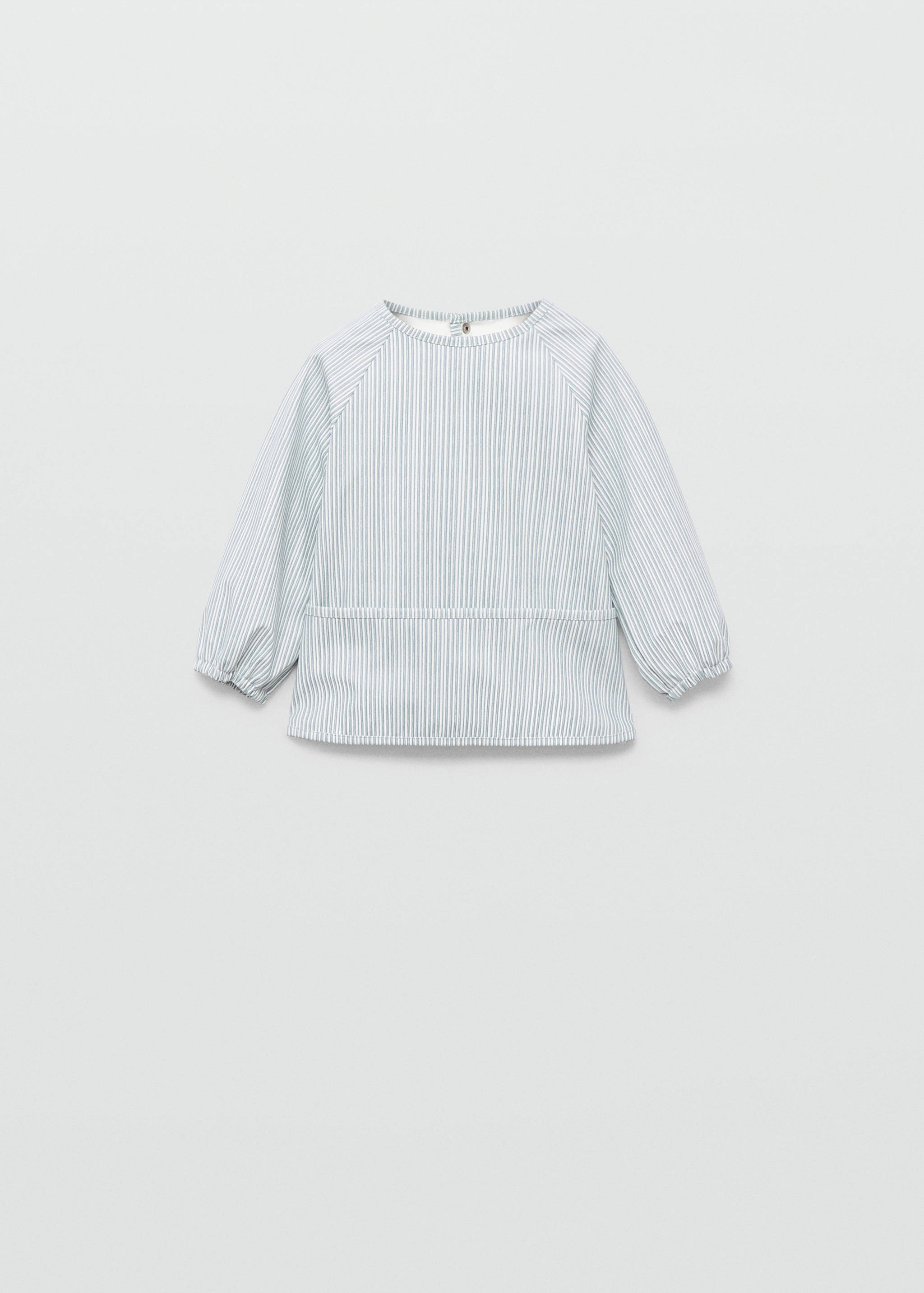 Two-tone striped bib - Article without model