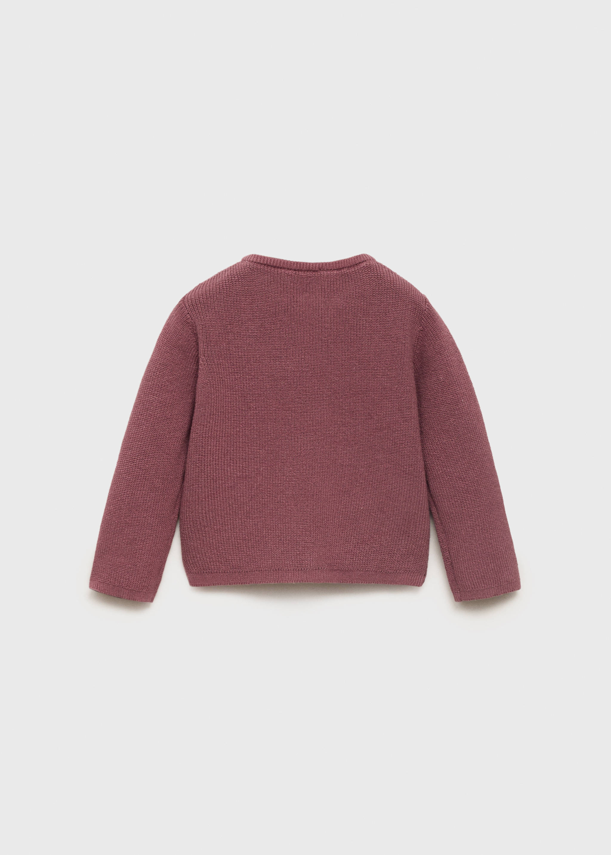 Cotton-blend cardigan - Reverse of the article