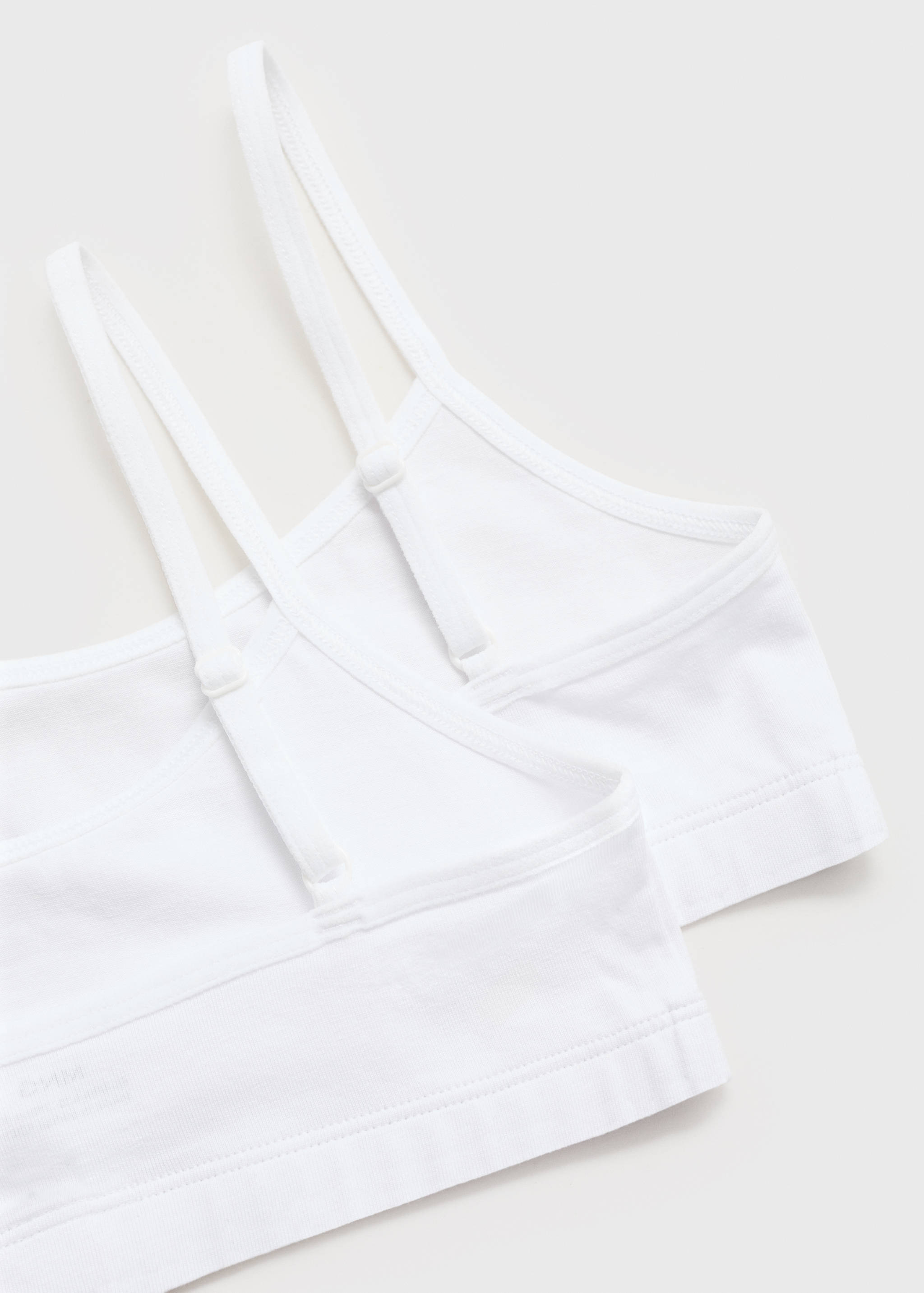 Cotton bandeau bra - Details of the article 8