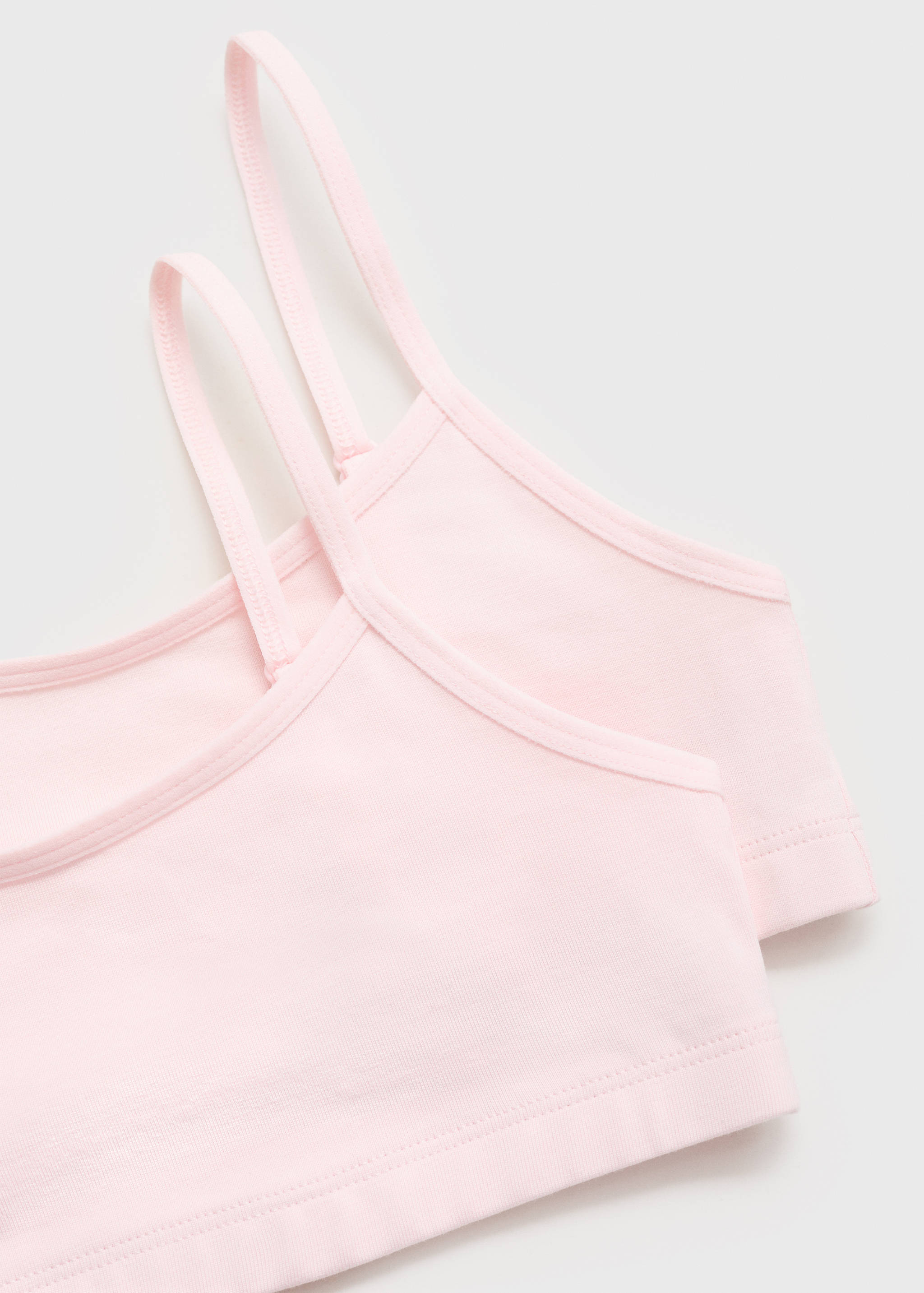 Soutien-gorge bandeau coton - Verso de l’article