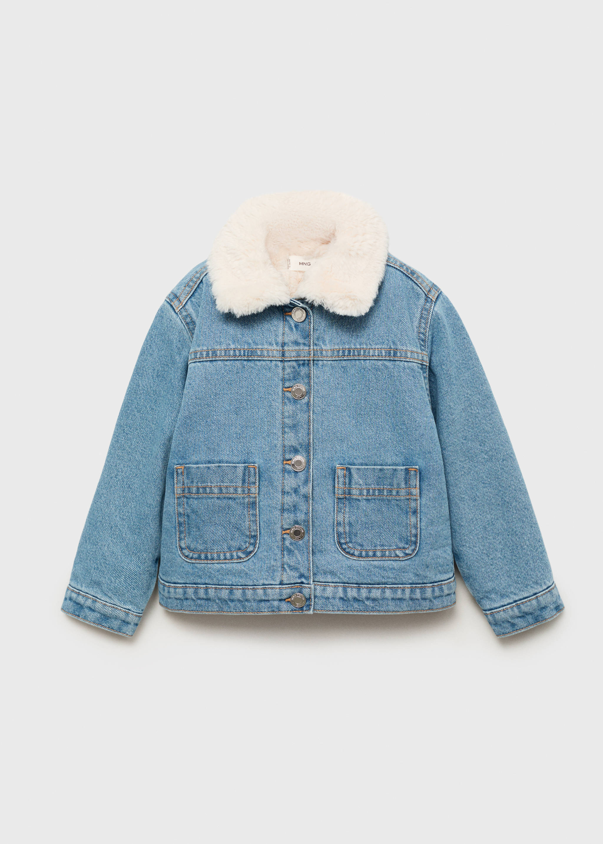 Cazadora denim pelo - Artículo sin modelo