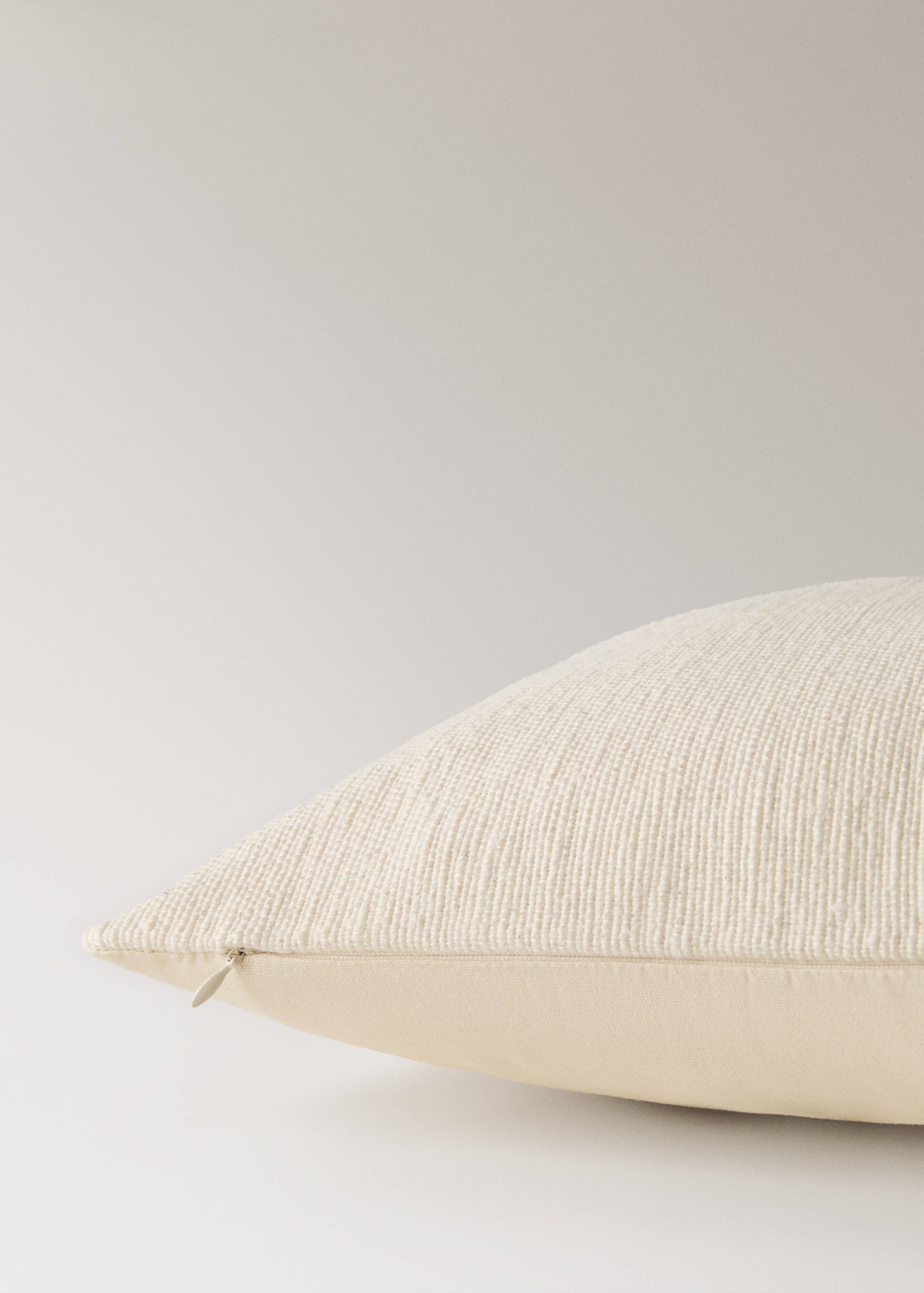 Pamuklu dokulu yastık kılıfı 40x60 cm - Ürün detayı 2