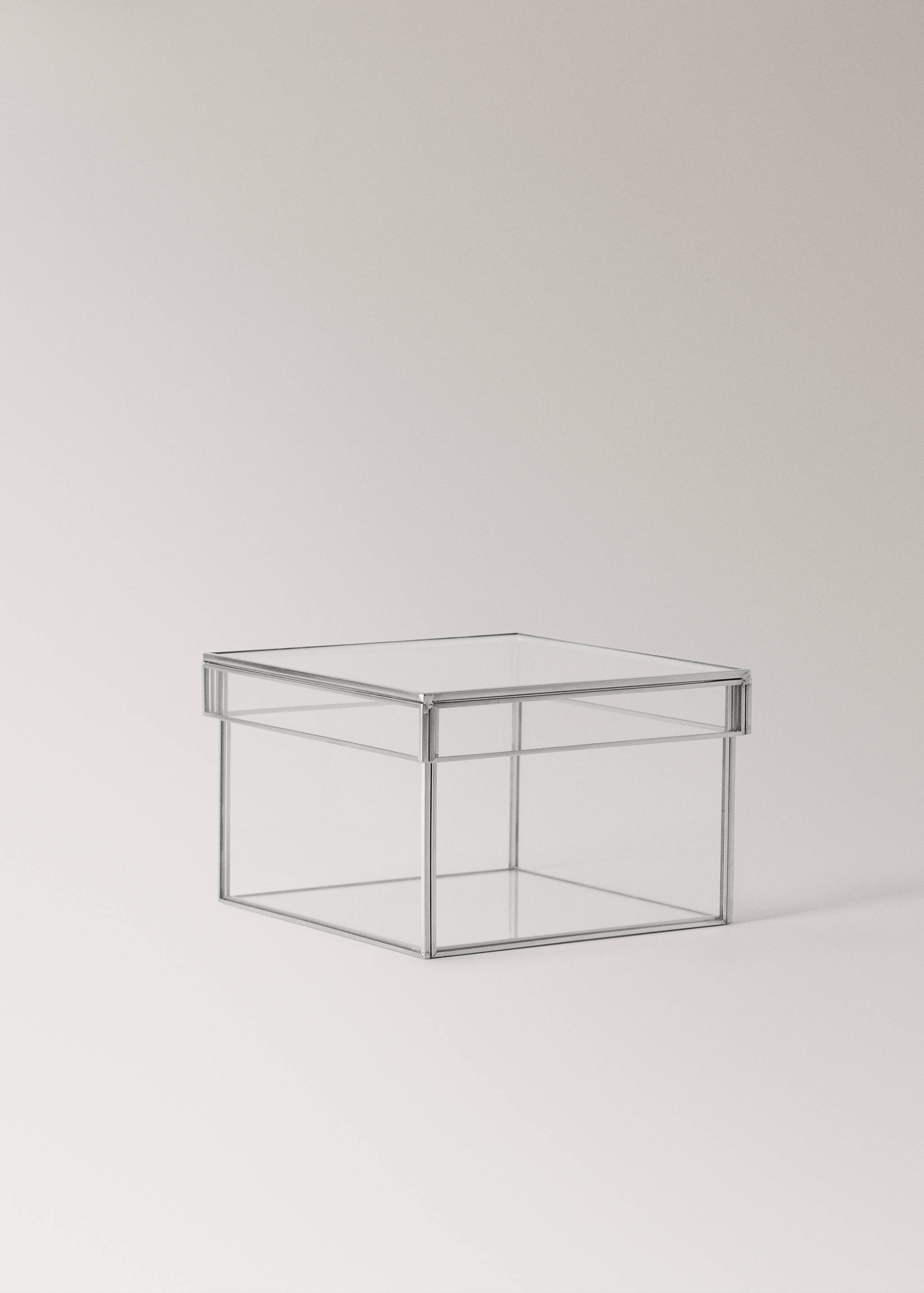 Kleine quadratische Metallbox - Detail des Artikels 1