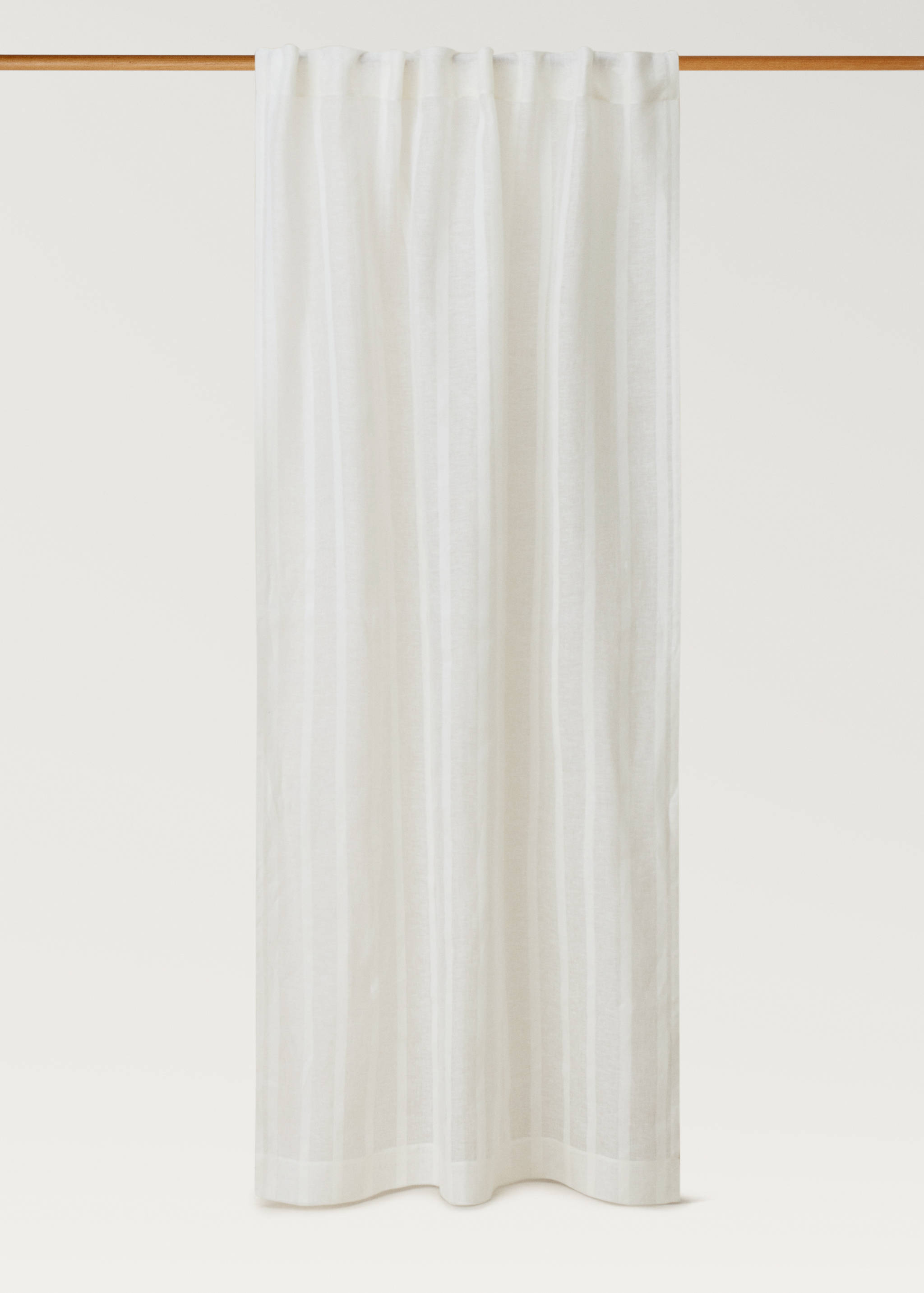 Cortina lino diseño rayas - Artículo sin modelo