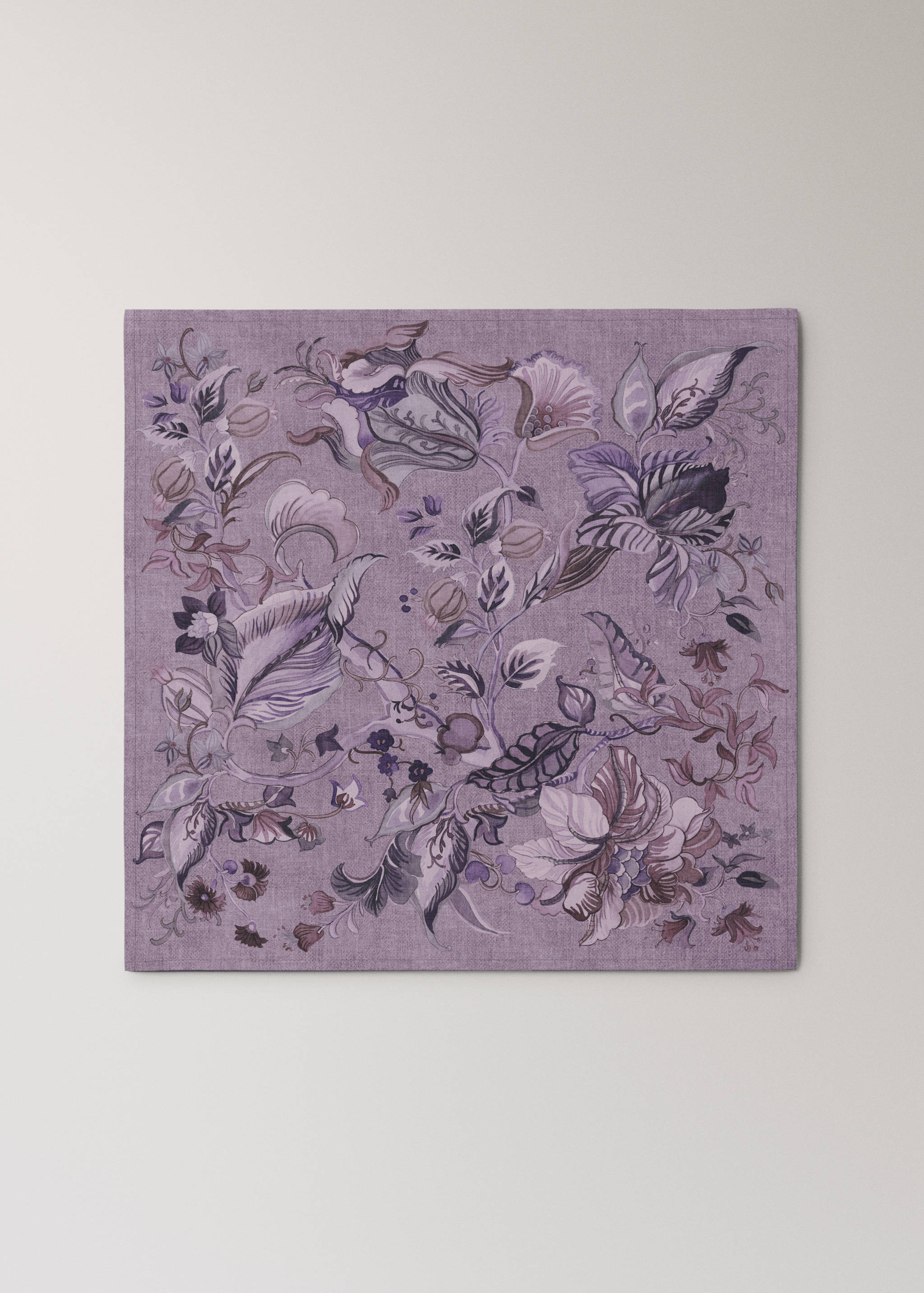 Printed cotton napkins - Article without model