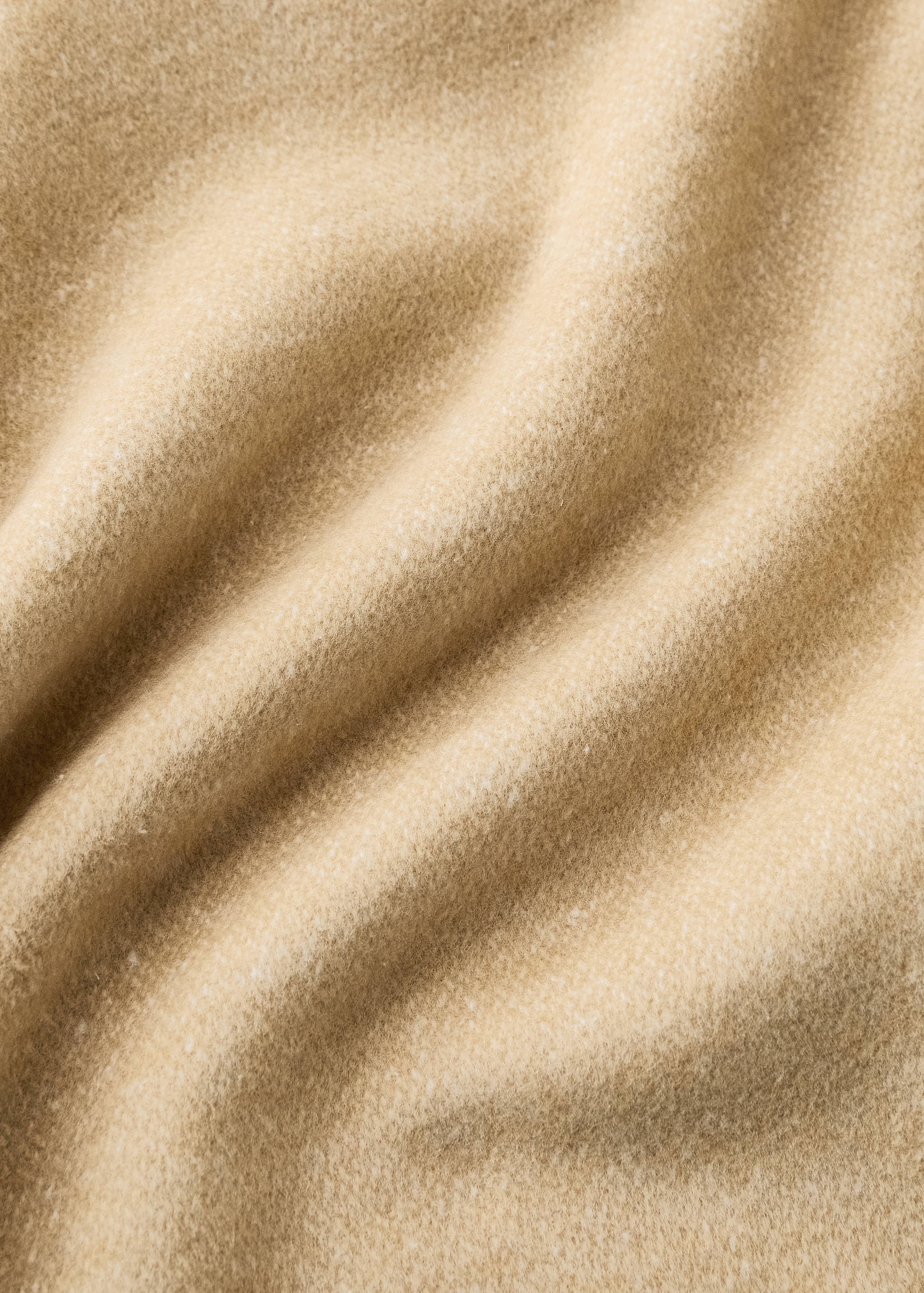 Double-sided cotton blanket with fringes - Details of the article 1