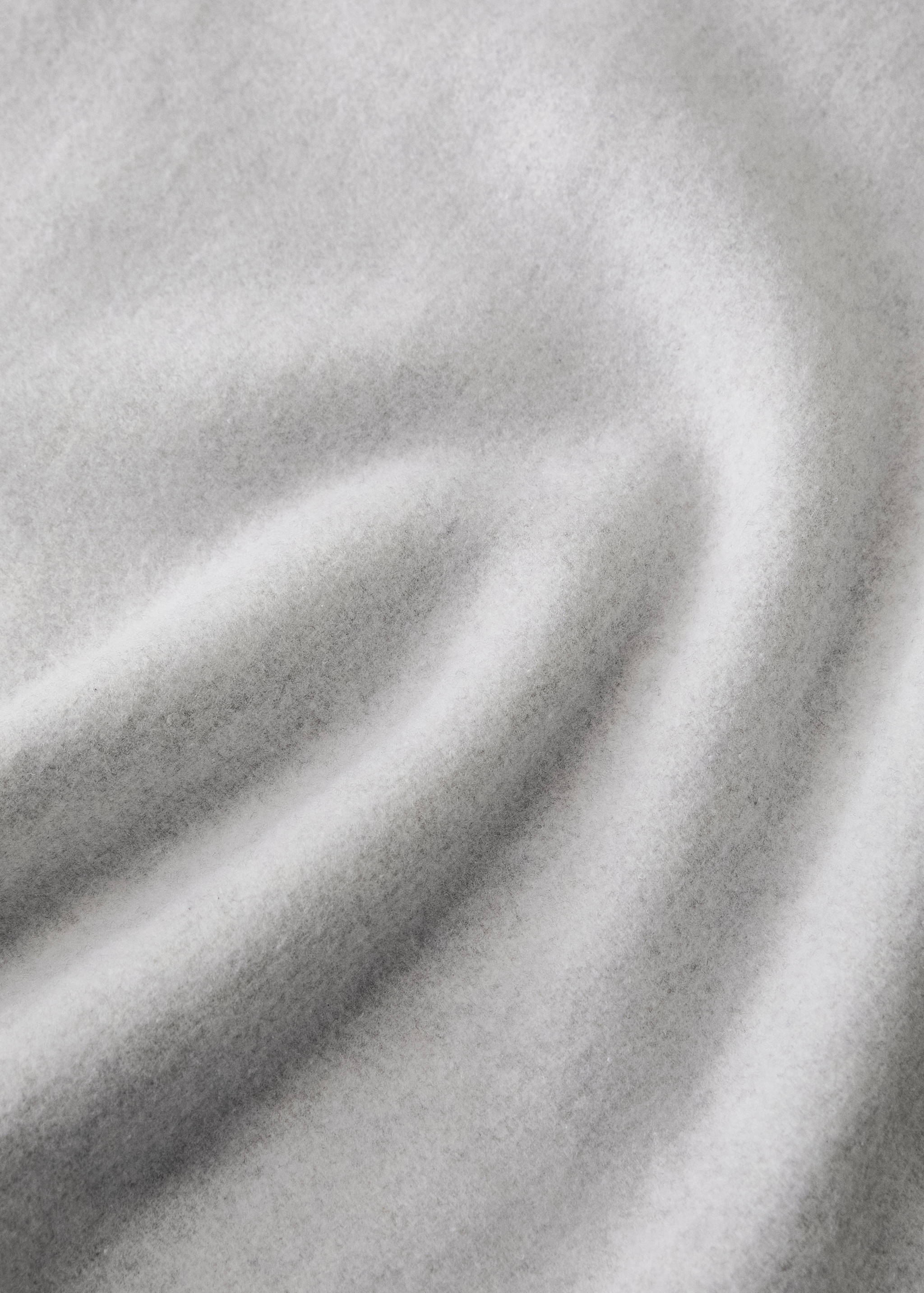 Double-sided cotton blanket with fringes - Details of the article 1