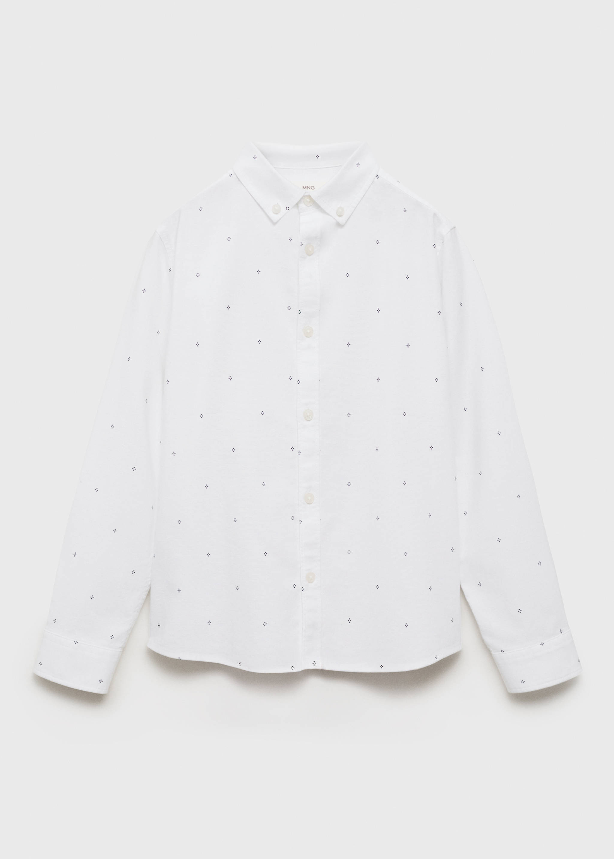 Printed Oxford shirt - Article without model