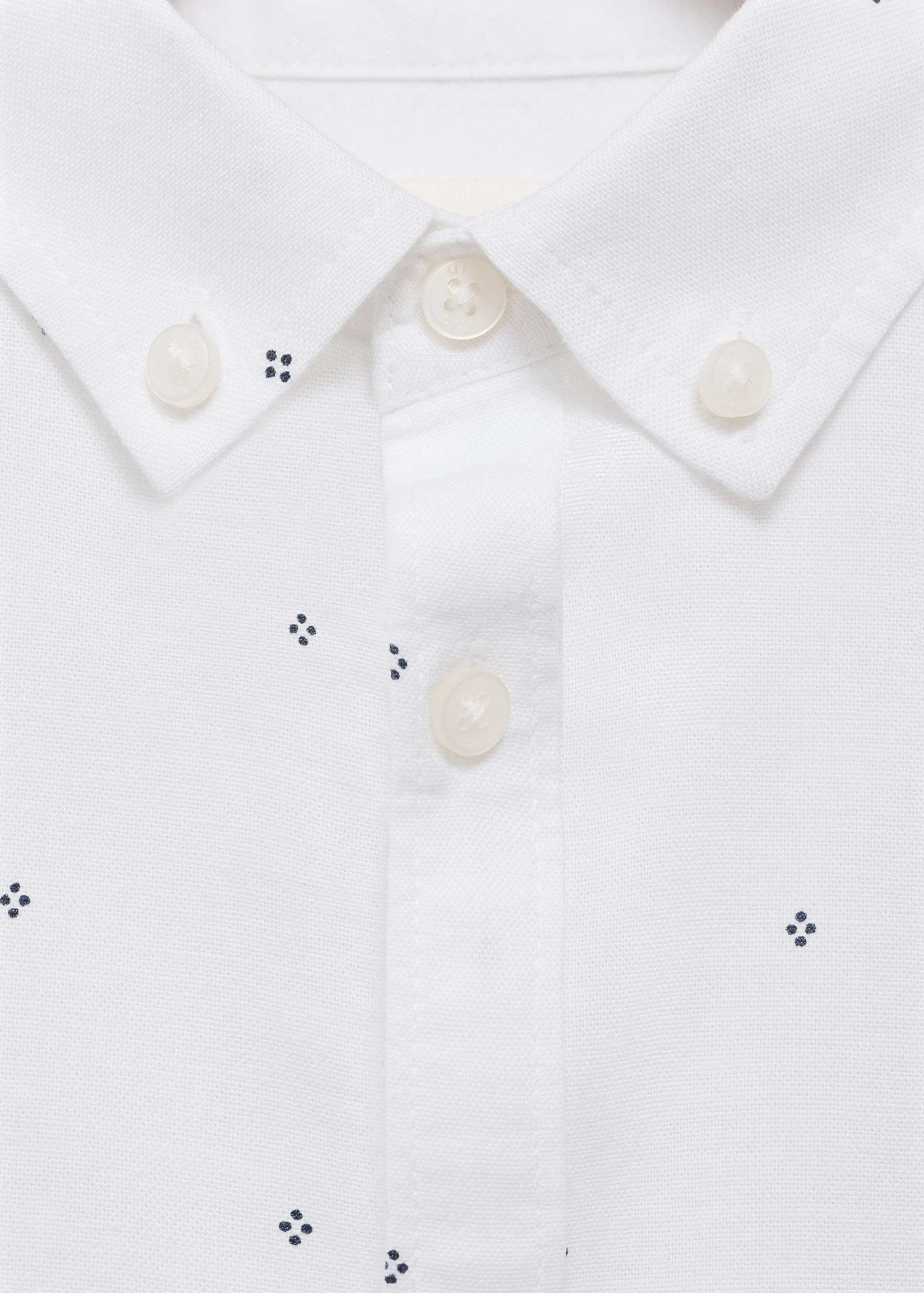 Printed Oxford shirt - Details of the article 8