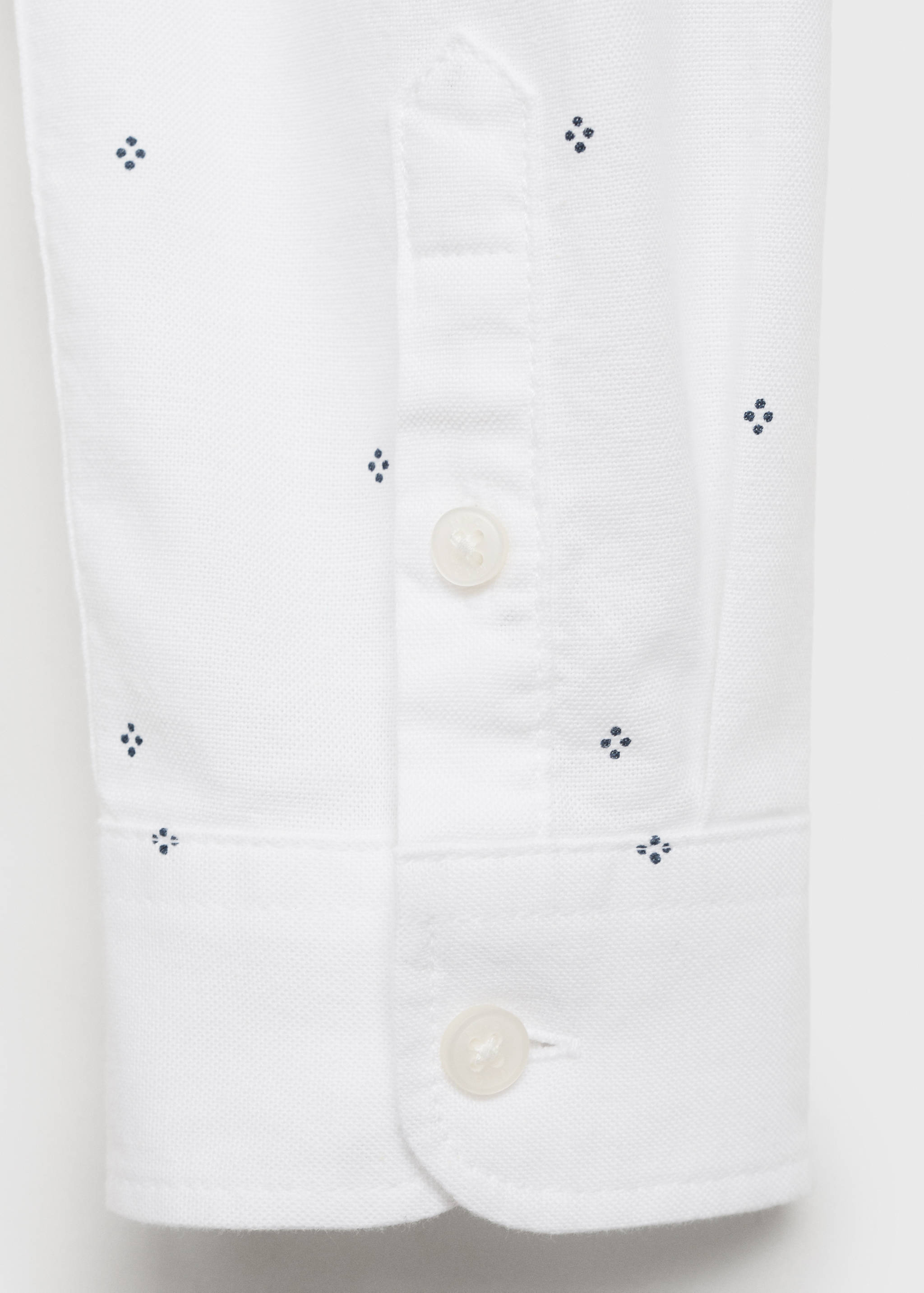 Printed Oxford shirt - Details of the article 0