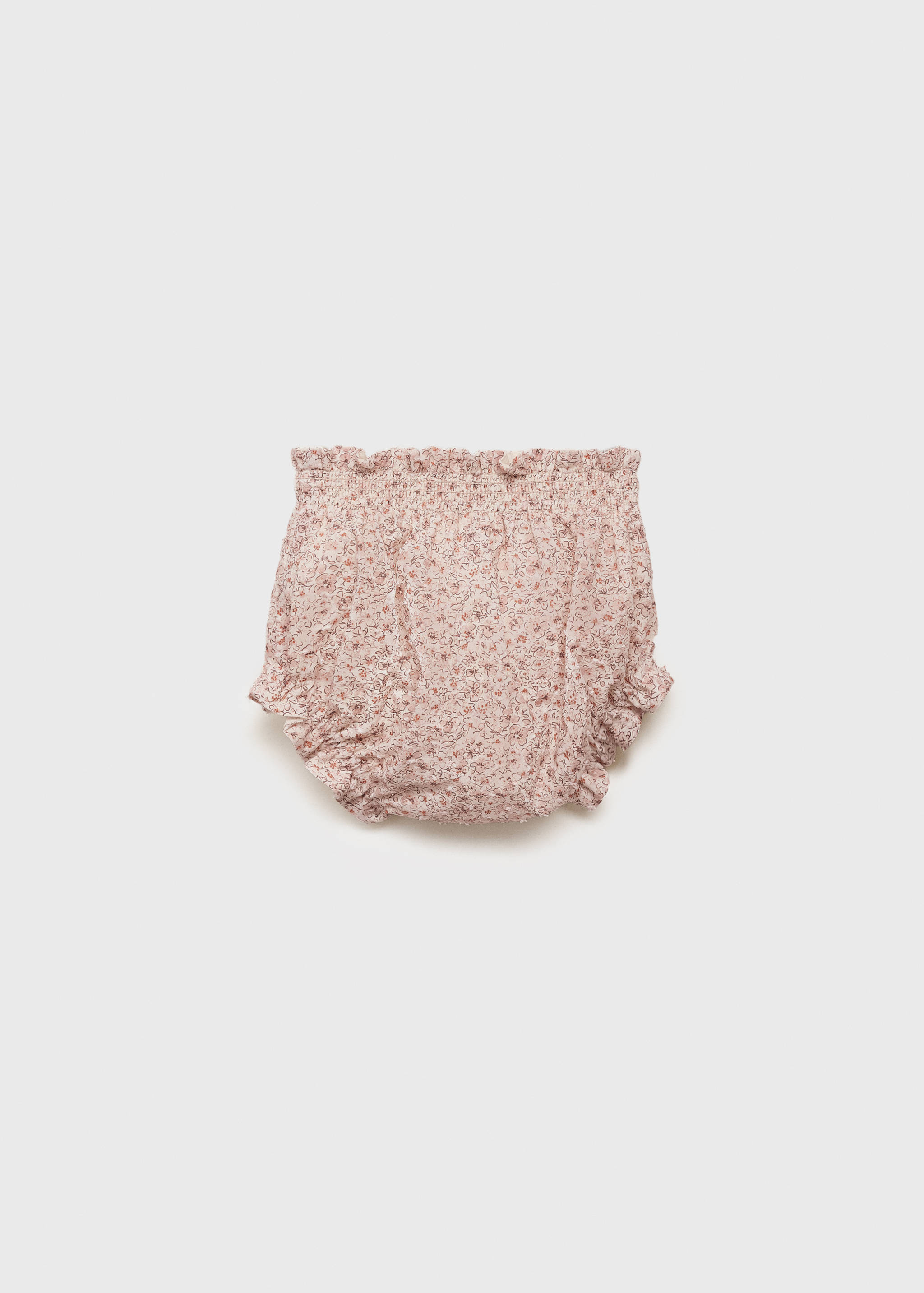 Floral-print romper - Reverse of the article